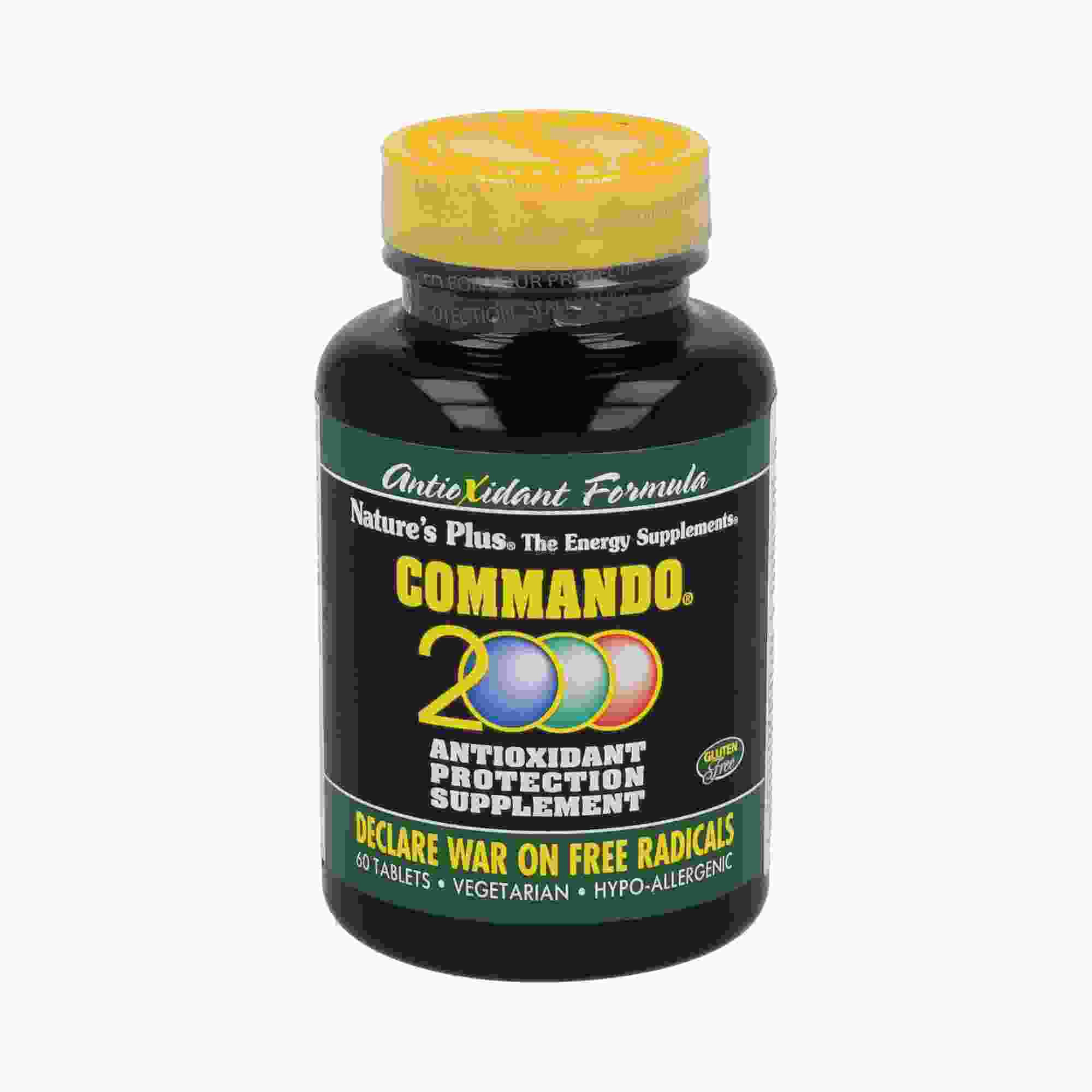 Natures Plus Commando 2000 60 Comprimidos