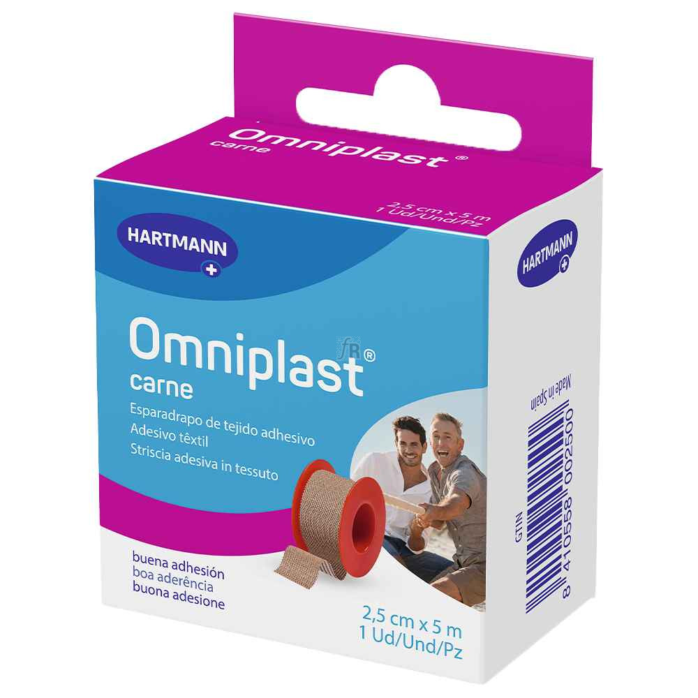 Esparadrapo Omniplast Rosa 5Mx2.5C