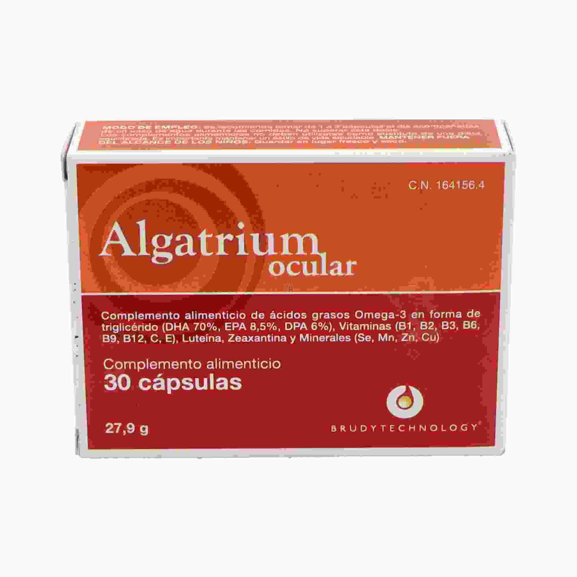 Algatrium Ocular 30 Cápsulas