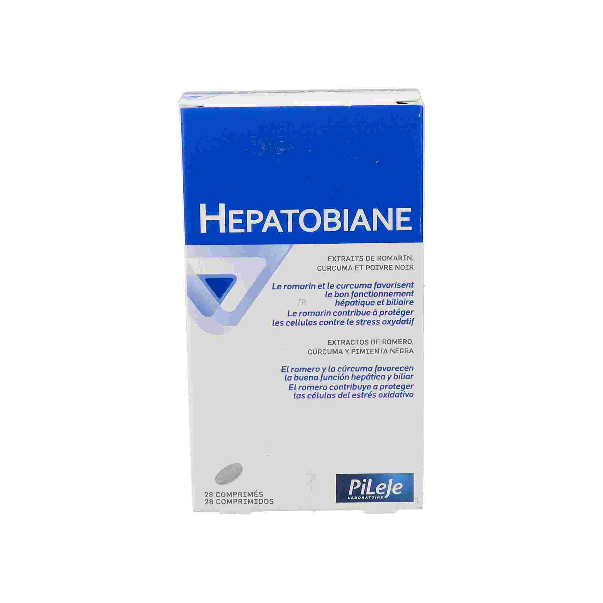 Hepatobiane 28 Comprimidos Pileje