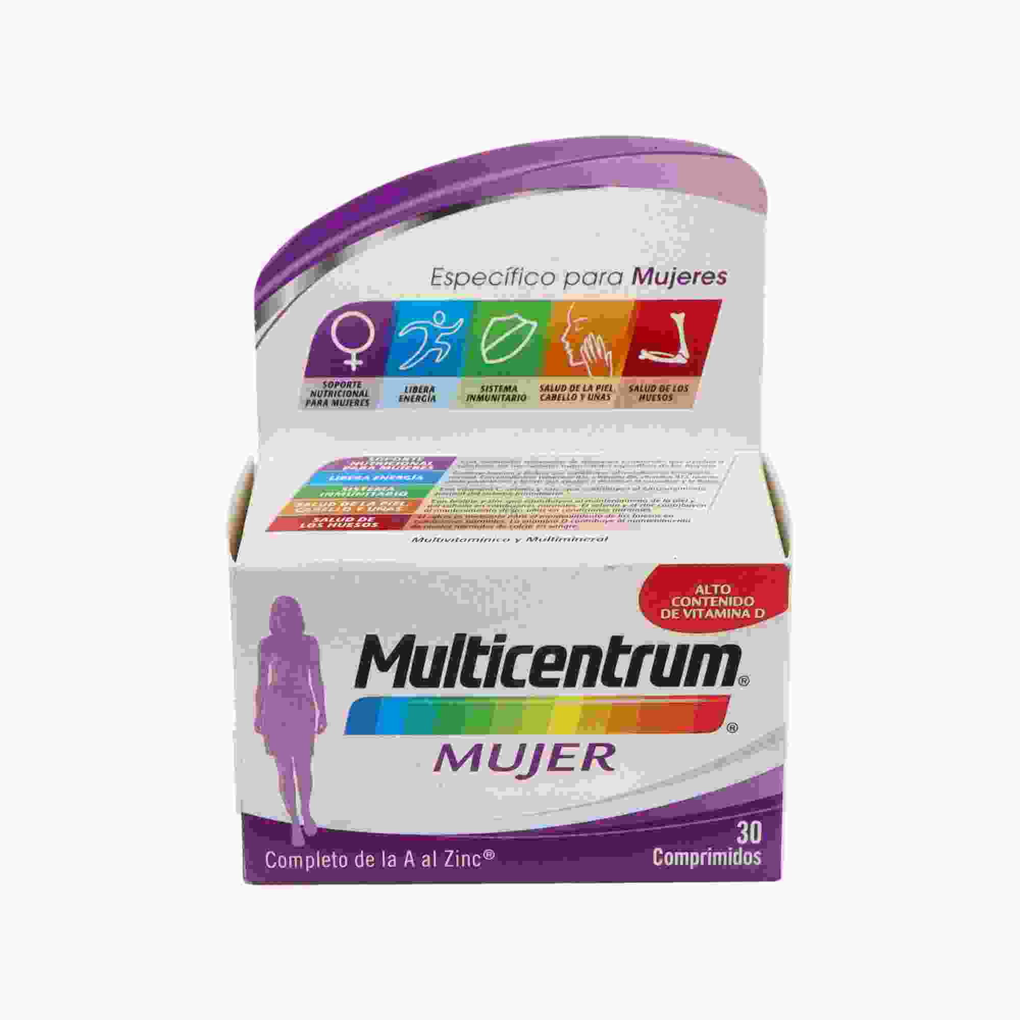 Multicentrum Mujer 30 Compridos