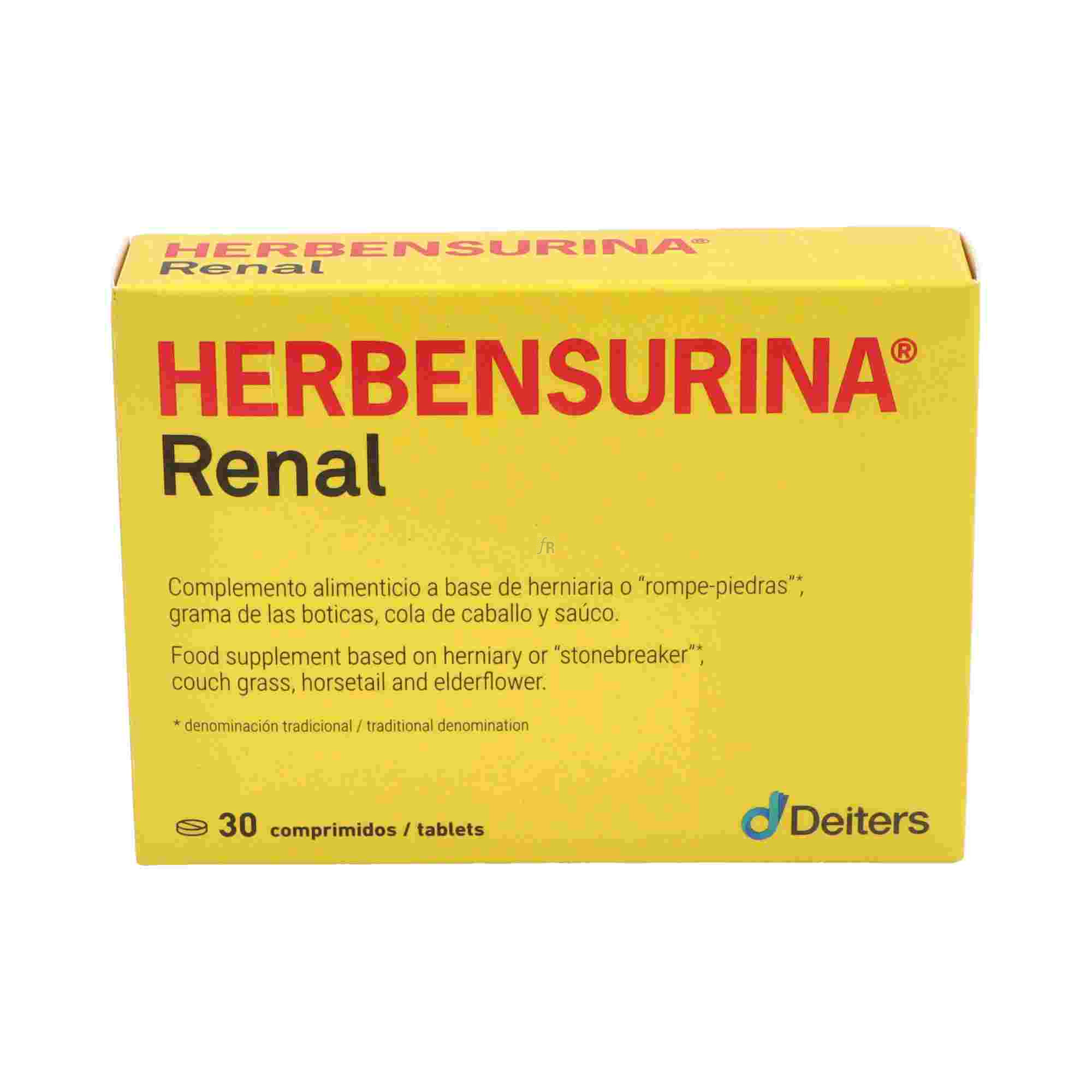 Herbensurina Renal 30 Comp