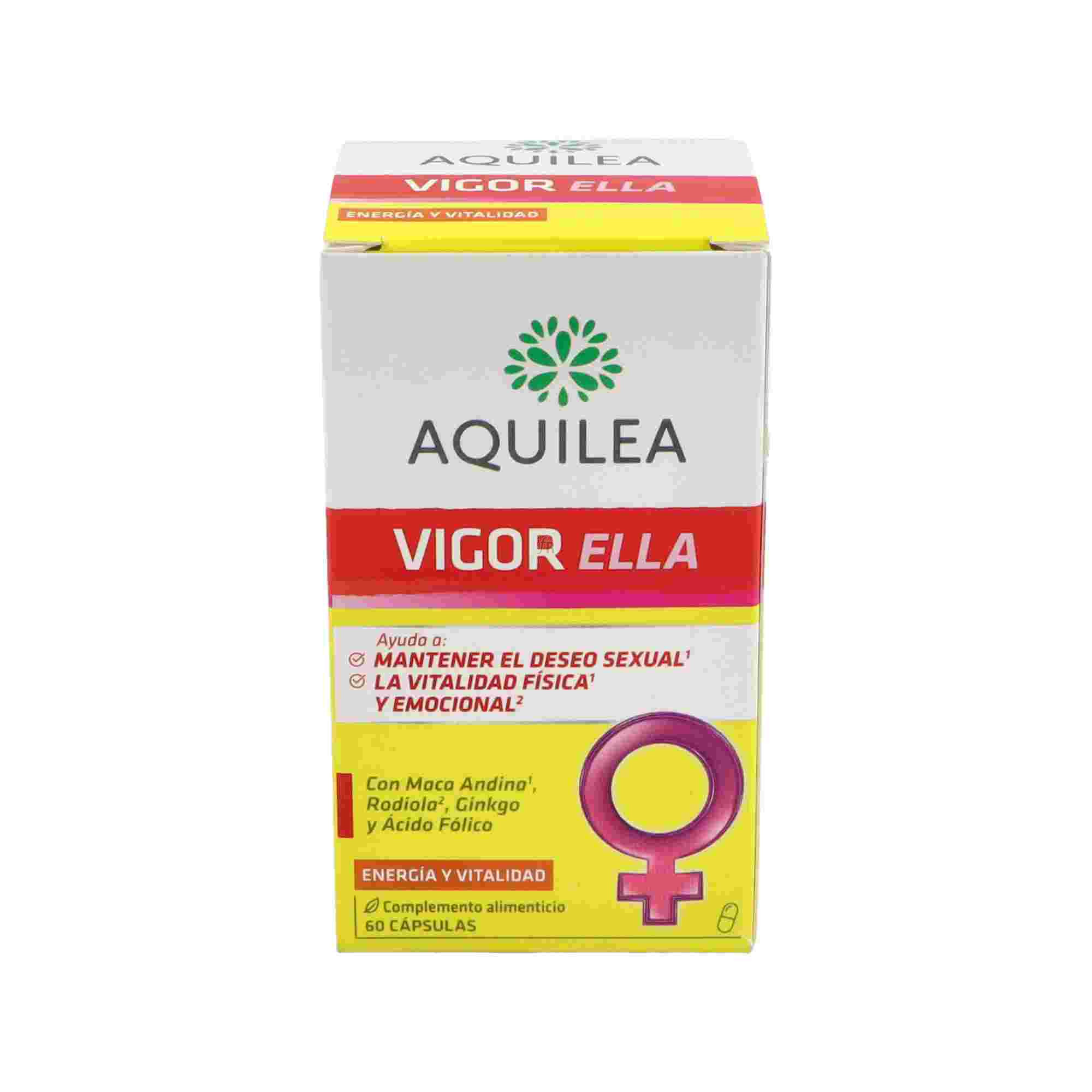 Aquilea Vigor Ella 60 Cápsulas
