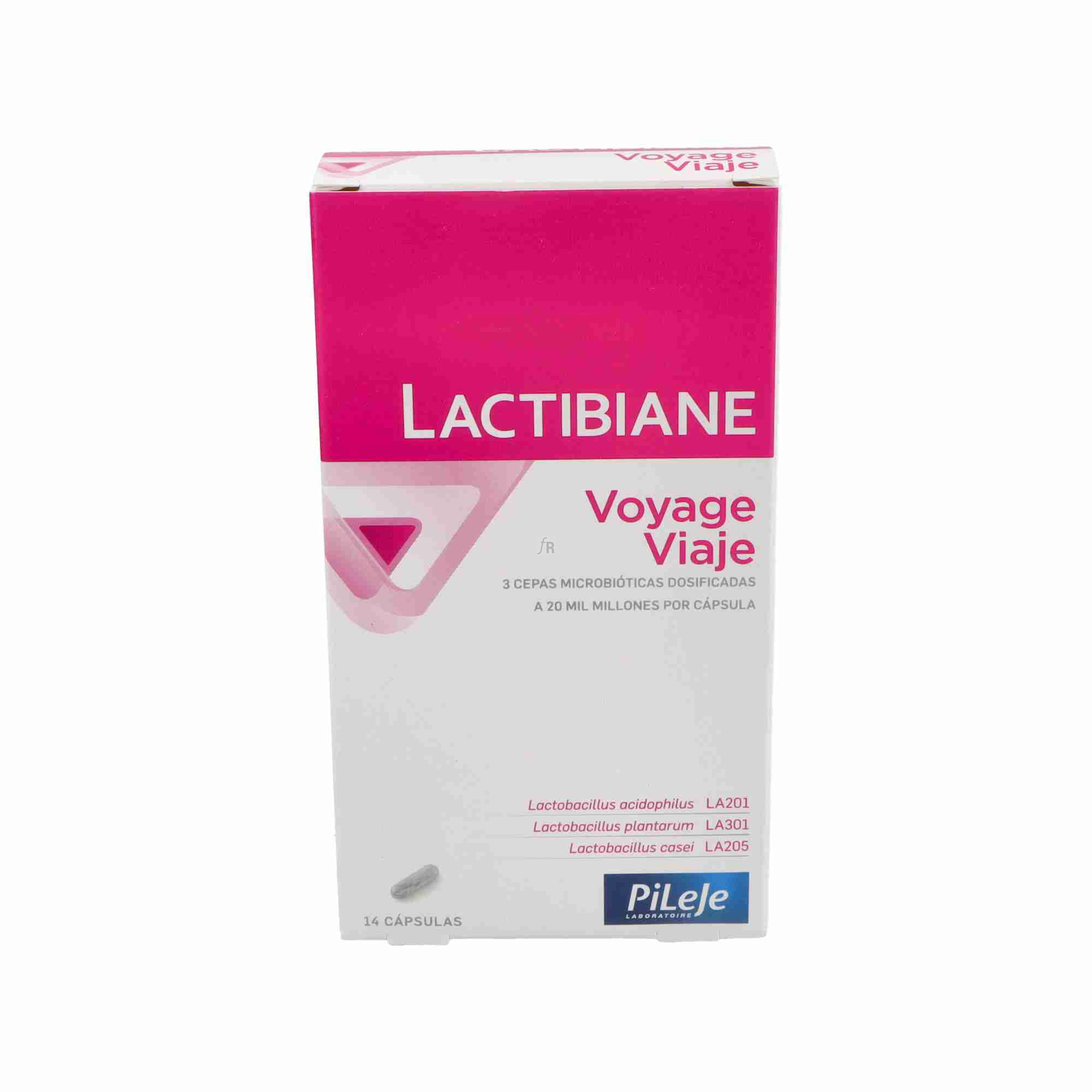 Lactibiane Voyage 14 Capsulas Pileje