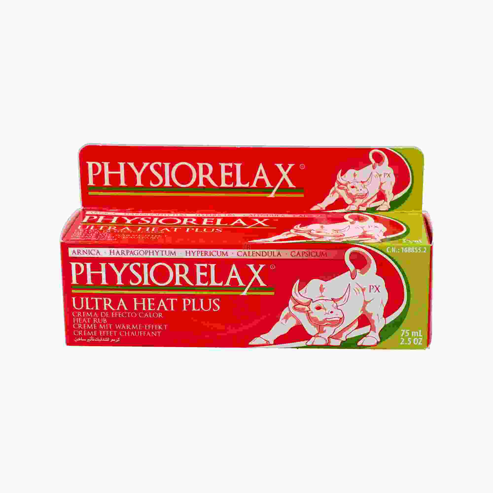 Physiorelax Ultra Heat Crema Masaje Deportivo 75 Ml