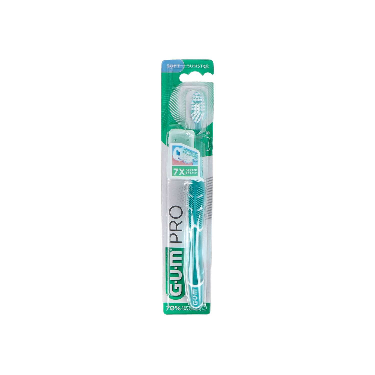 Cepillo Den Tech Pro Compac Suave Gum 525