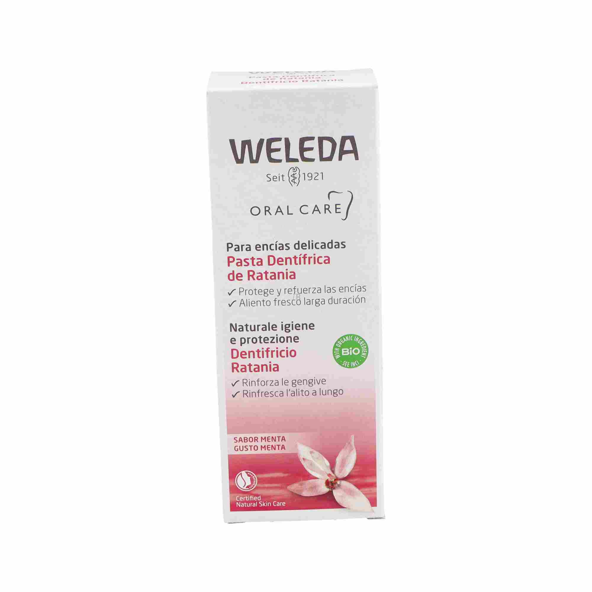 Weleda Pasta Dentrifica De Ratania 75Ml 