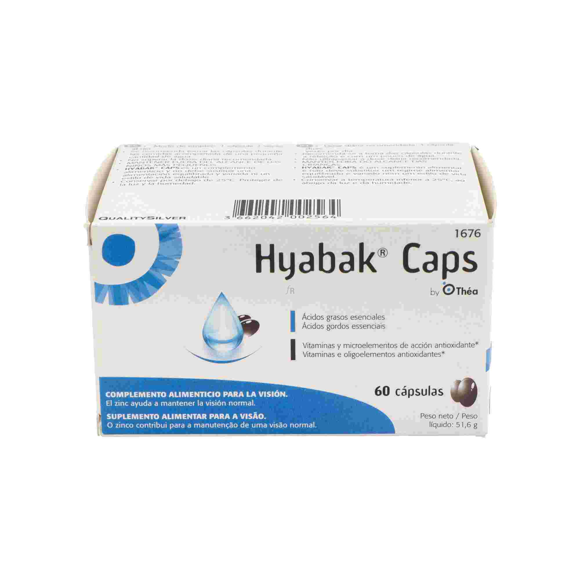 Hyabak Cápsulas 60 Cápsulas