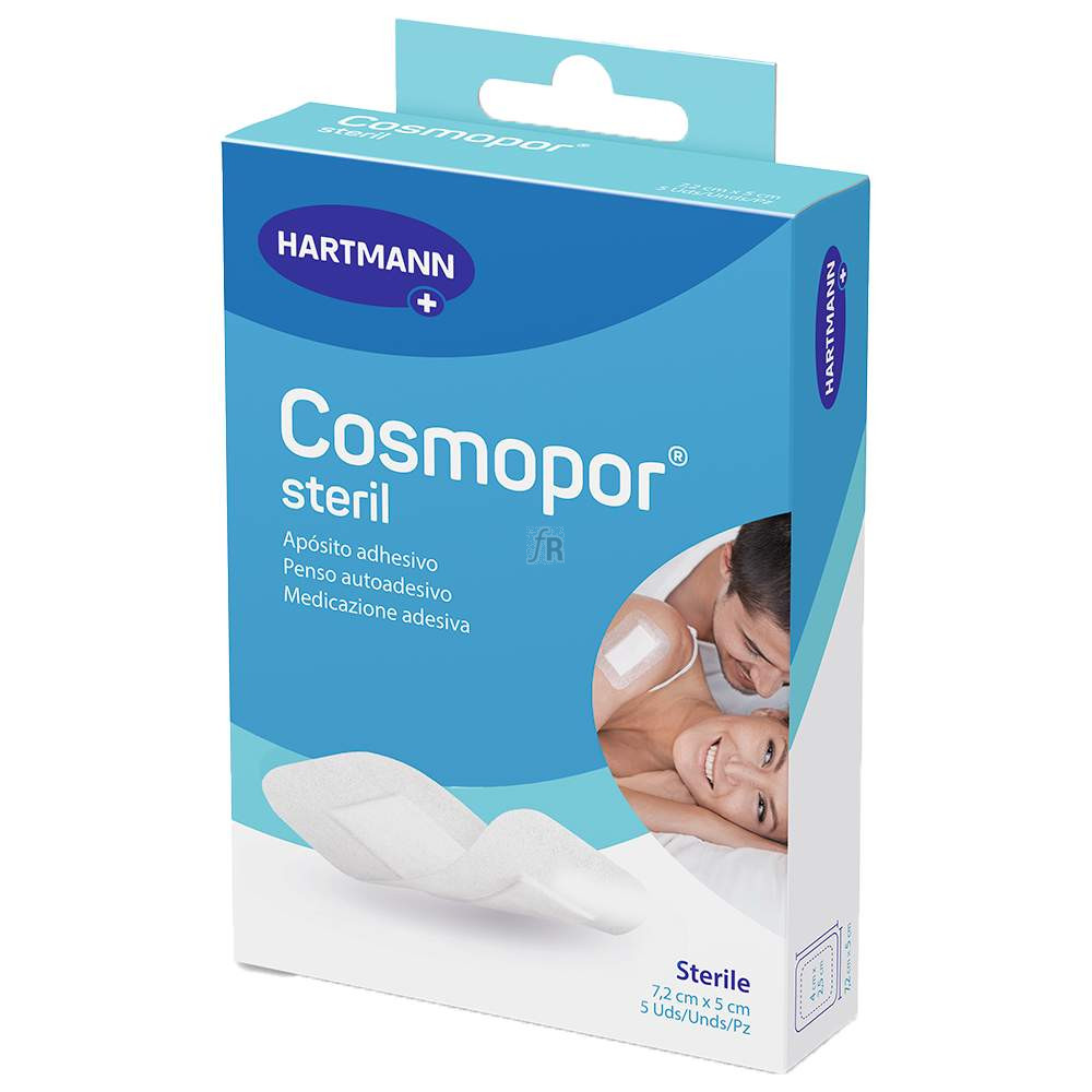 Cosmopor Steril Aposito Esteril 7.2 Cm X 5 Cm