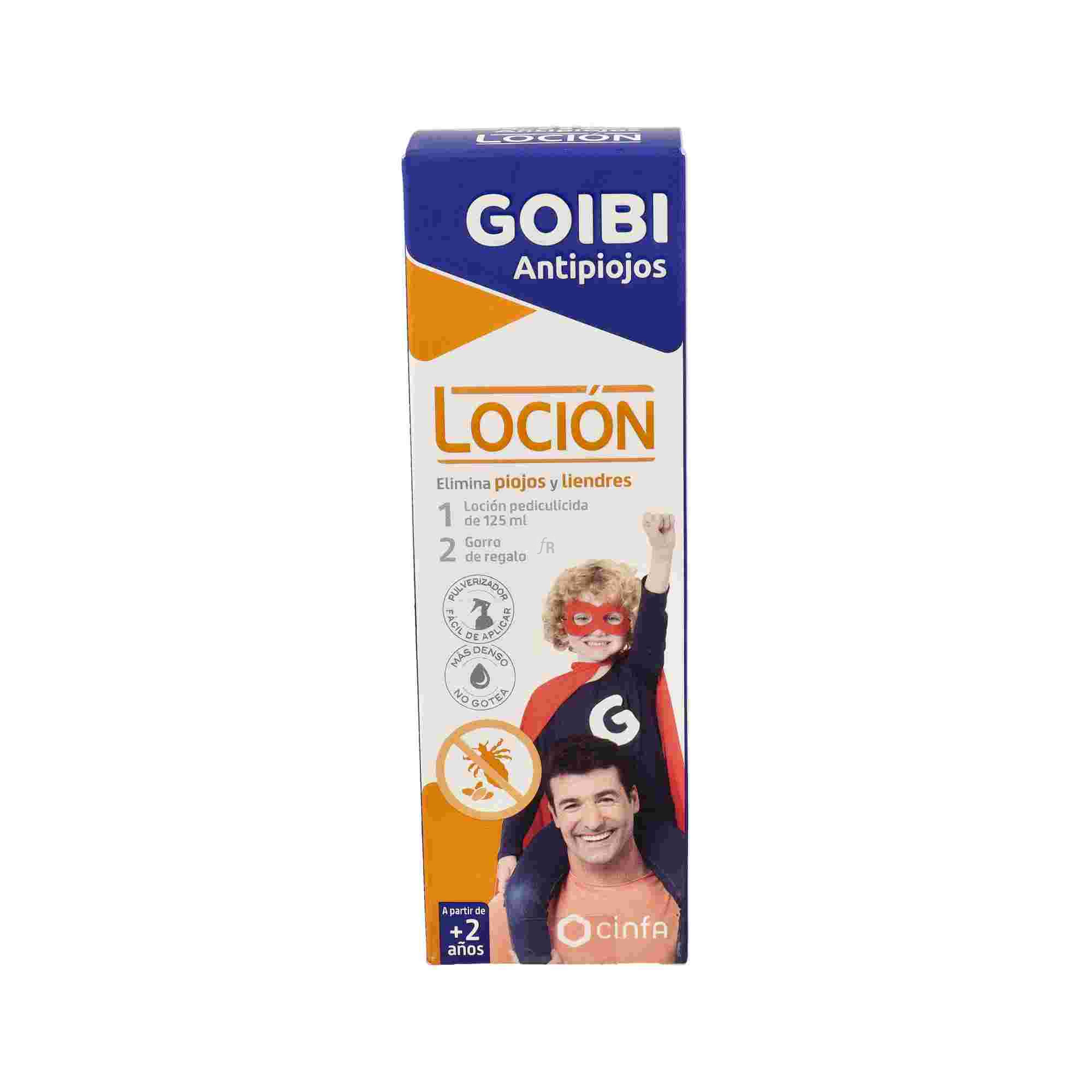 Goibi Antipiojos Elimina Locion Uso Humano 125 Ml