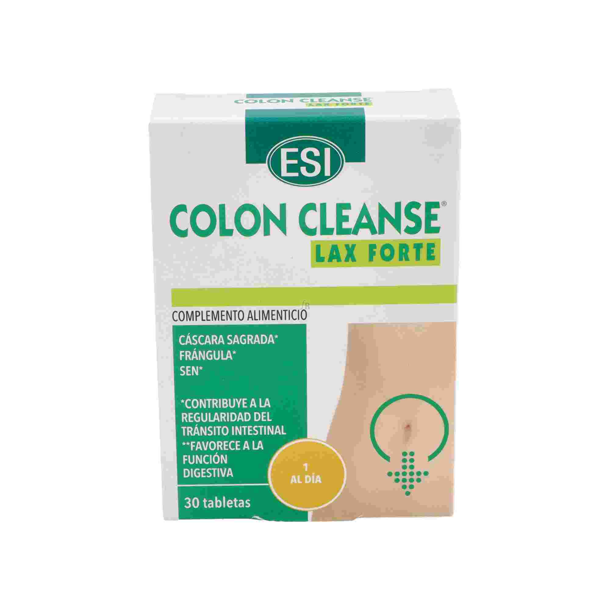 Colon Cleanse Lax Forte 30 Tabletas Esi