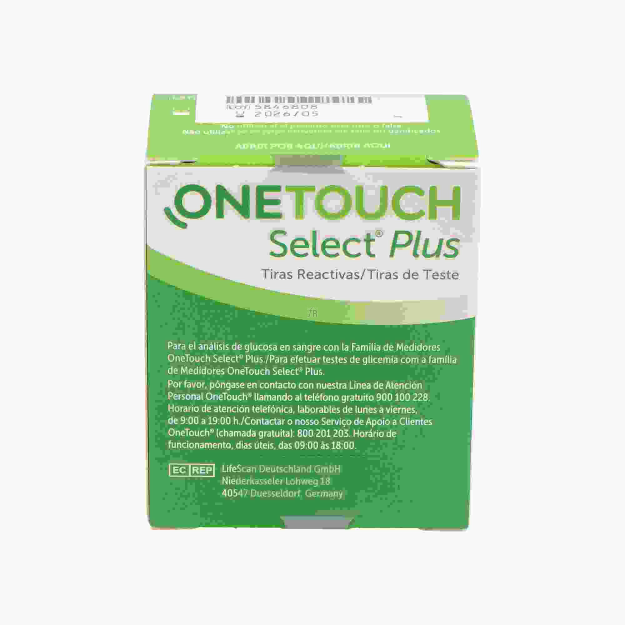 One Touch Select Plus 50 Tiras