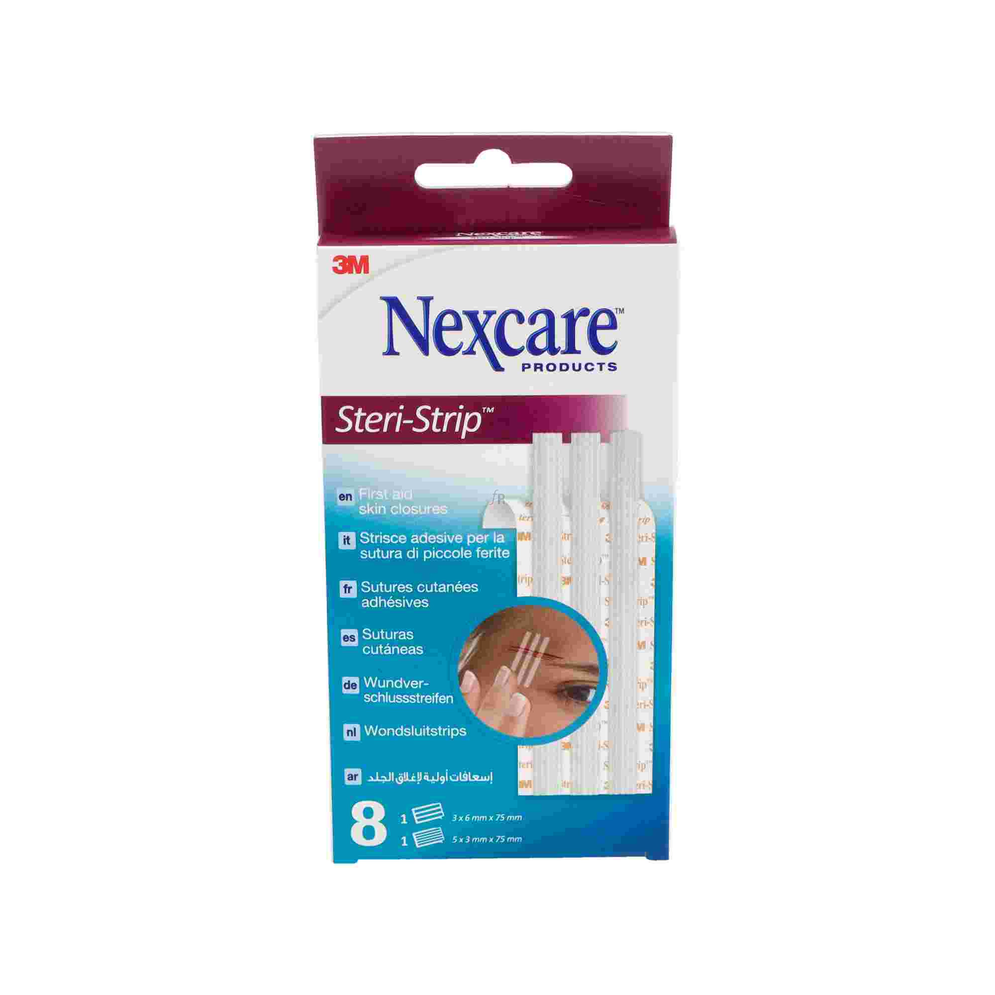 Steri Strip 3M Nexcare Sutura Cutania Esteril 3U 6 X 75 Mm 5U 3