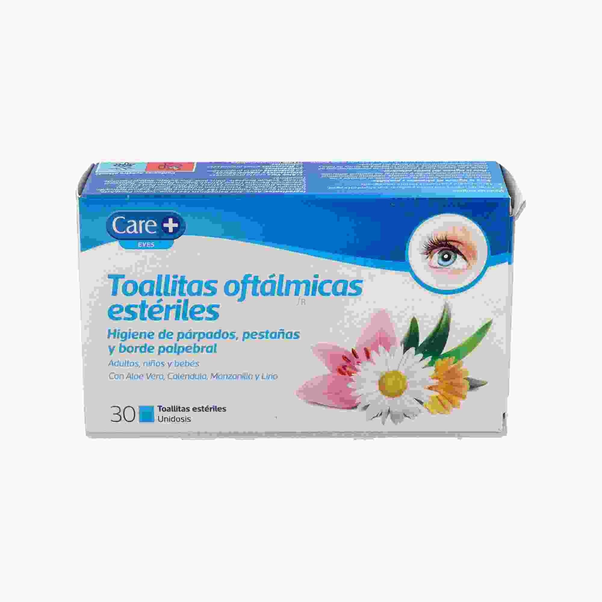Care+ Toallitas Oftalm.Stada Est 30 Uds