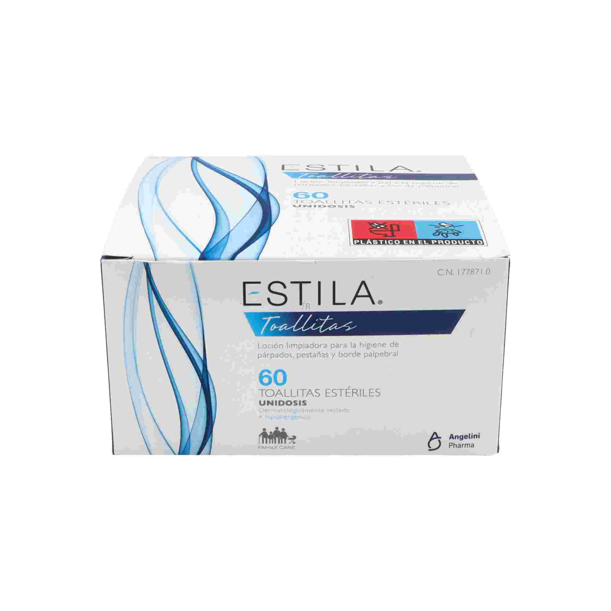Estila Parpados/Pestañas 60 Toallitas