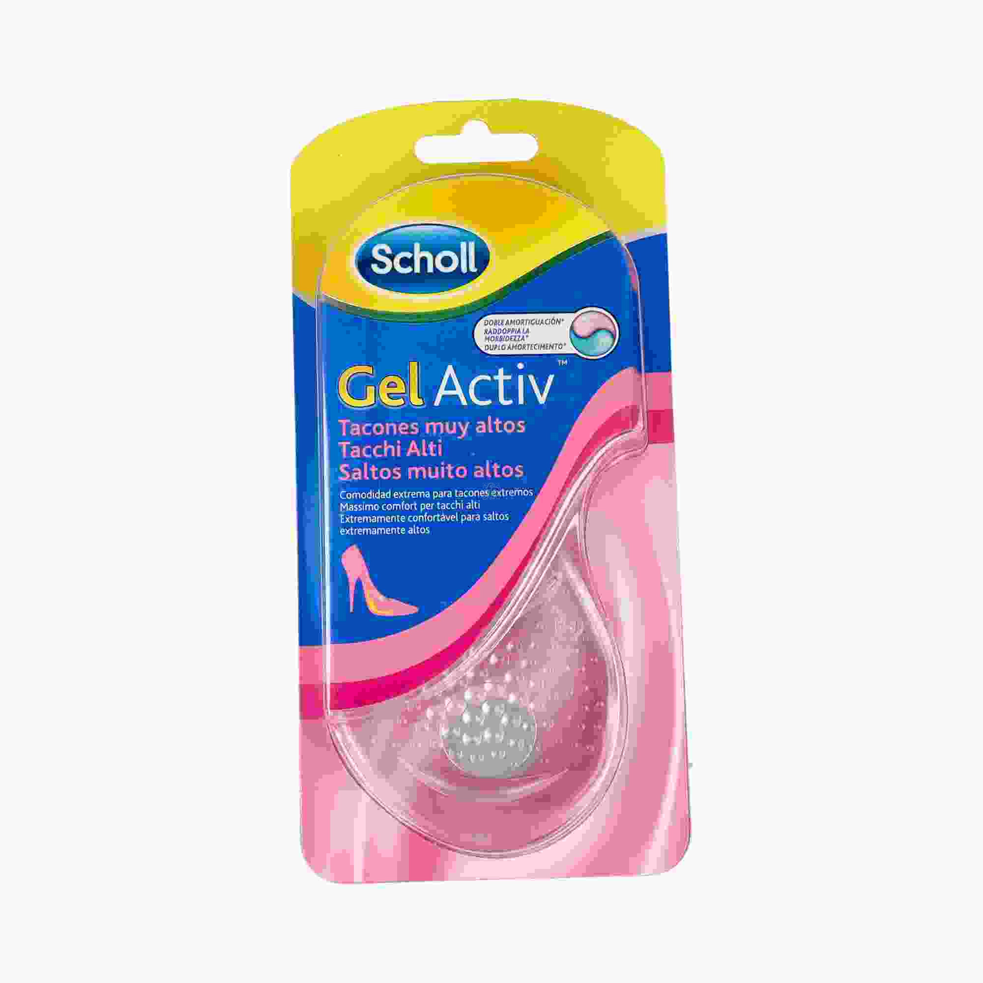Plantillas Scholl Gel Activ Tacon Alto