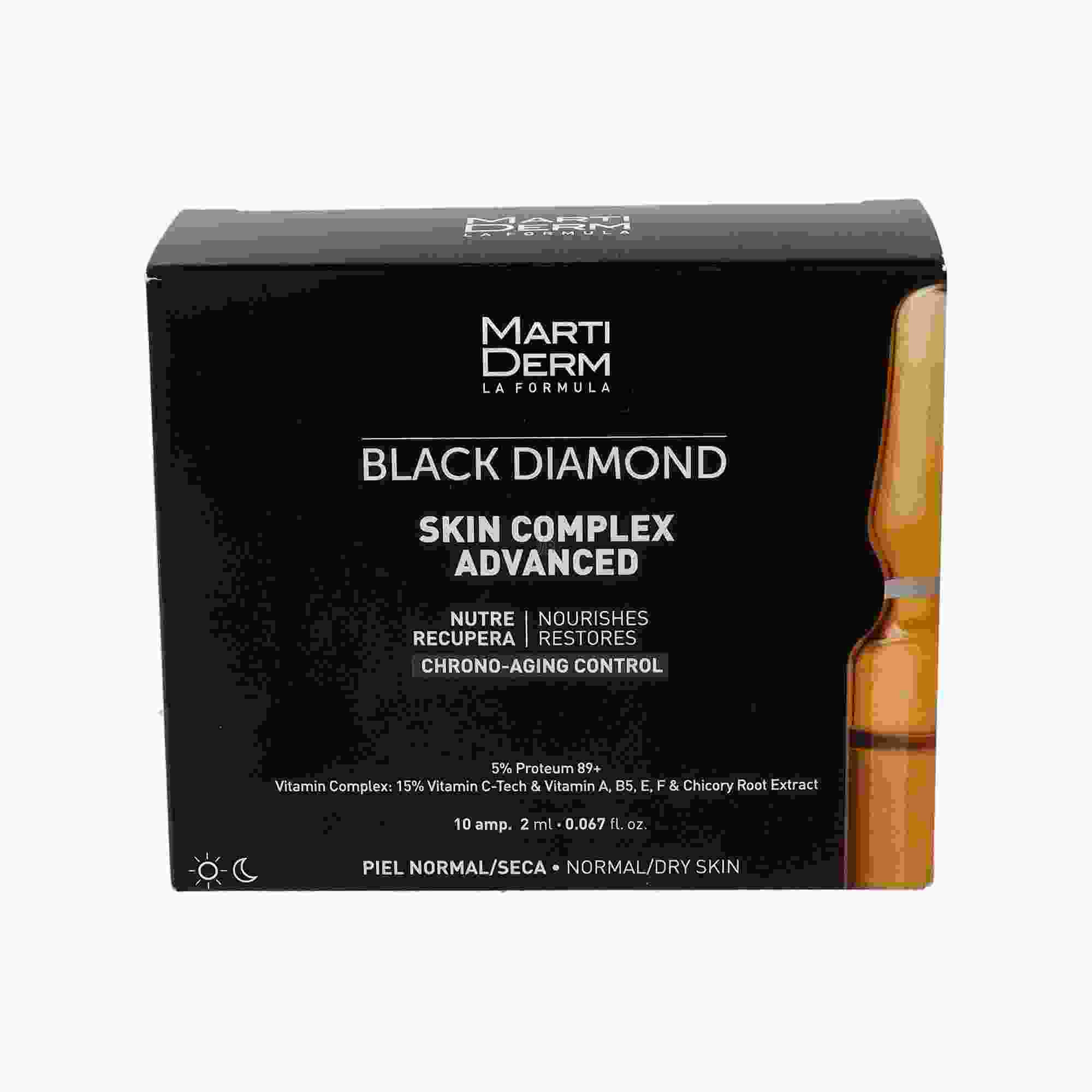 Martiderm Skin Complex Black Diamond 10 Ampollas