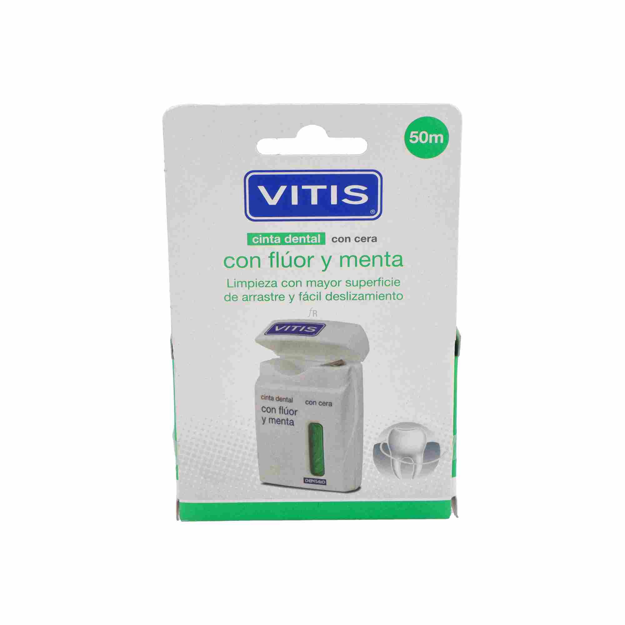 Vitis Cinta Dental Fluor y Menta