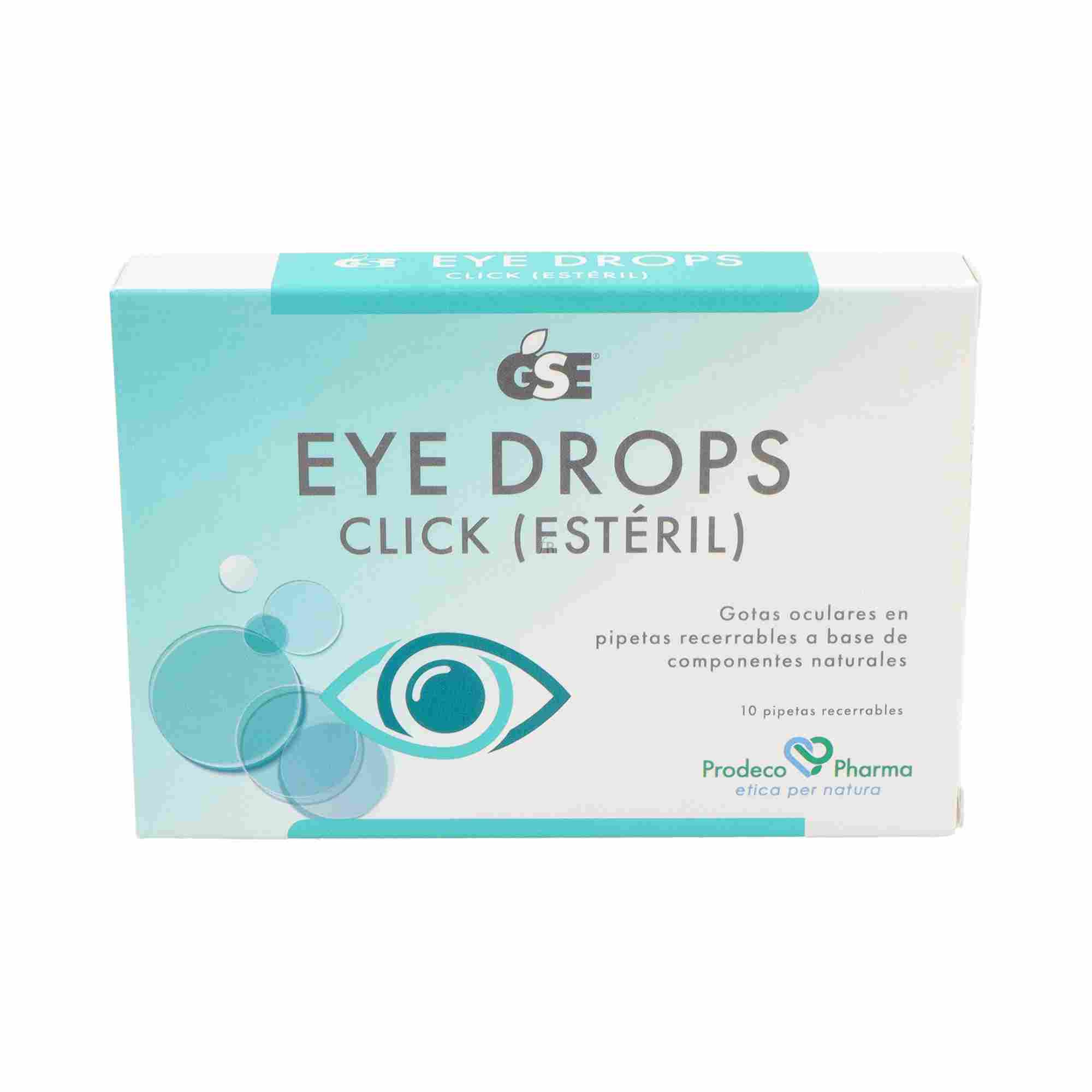 GSE Eye Drops Click 10 Unidades