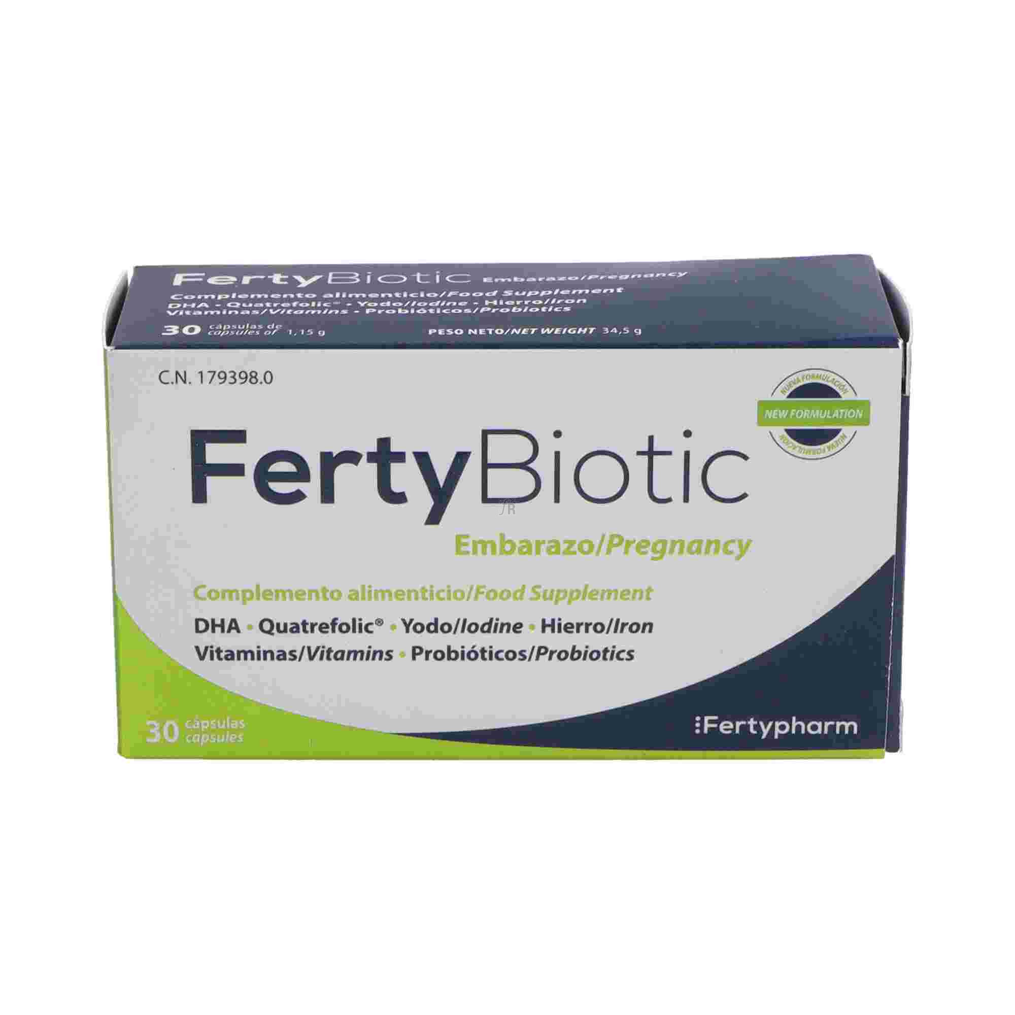 Fertybiotic Embarazo 30 Caps