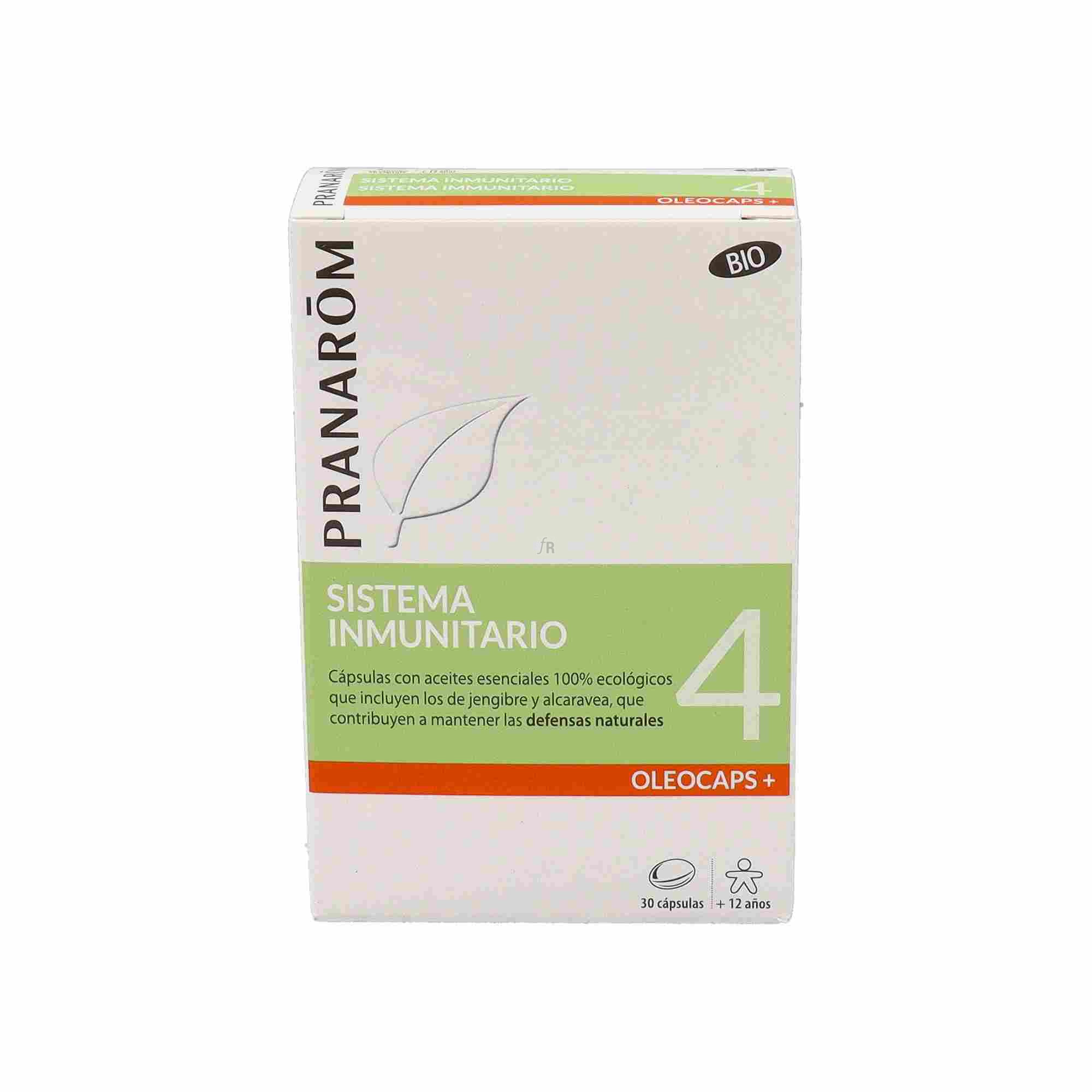 Pranarom Oleocaps 4 Sistema Inmunitario Bio 30 Caps 15589