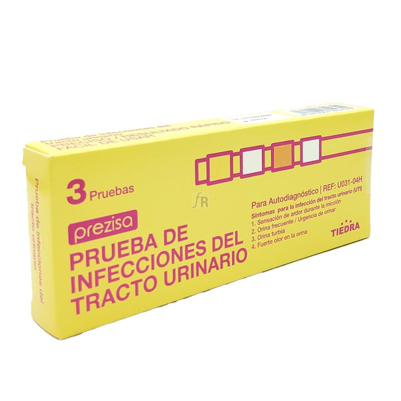 Exacto Test Deteccion De Infeccion Urinaria 3 Tiras
