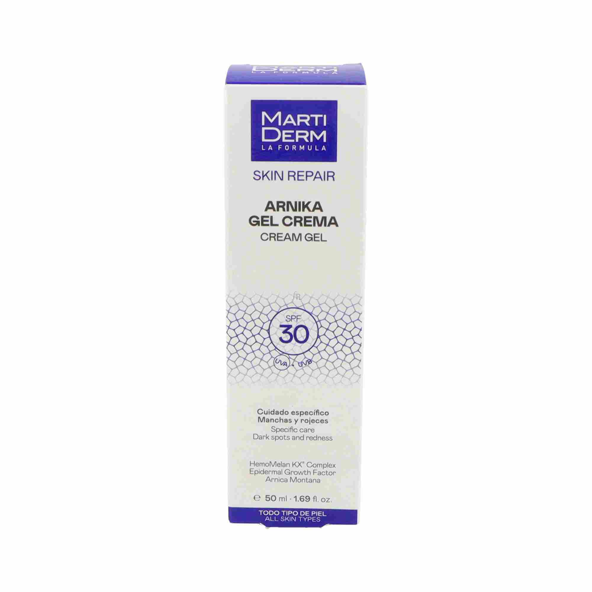 Arnika Fps 30 Gel Crema 50 Ml Martiderm