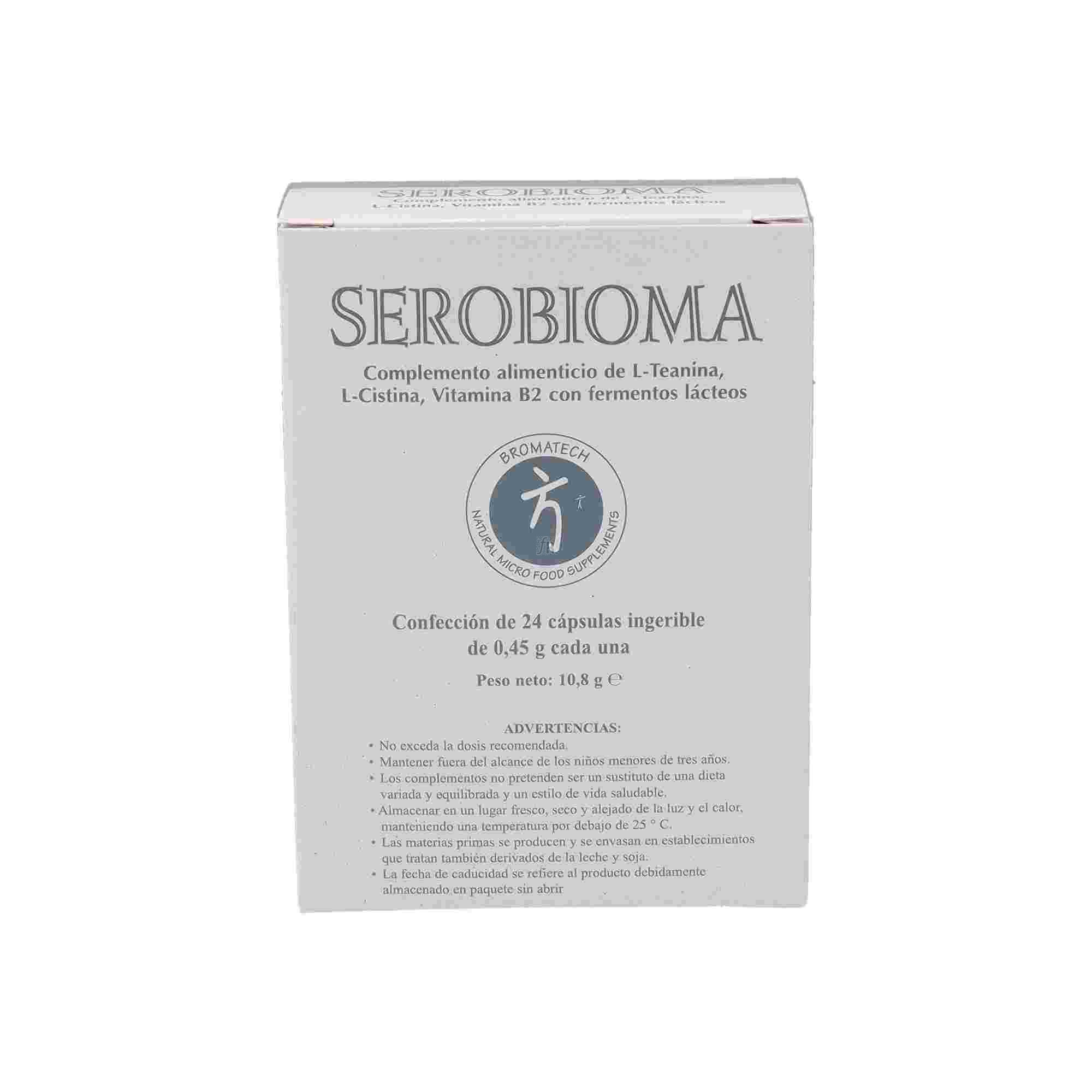 Serobioma 24 Capsulasa Bromatech