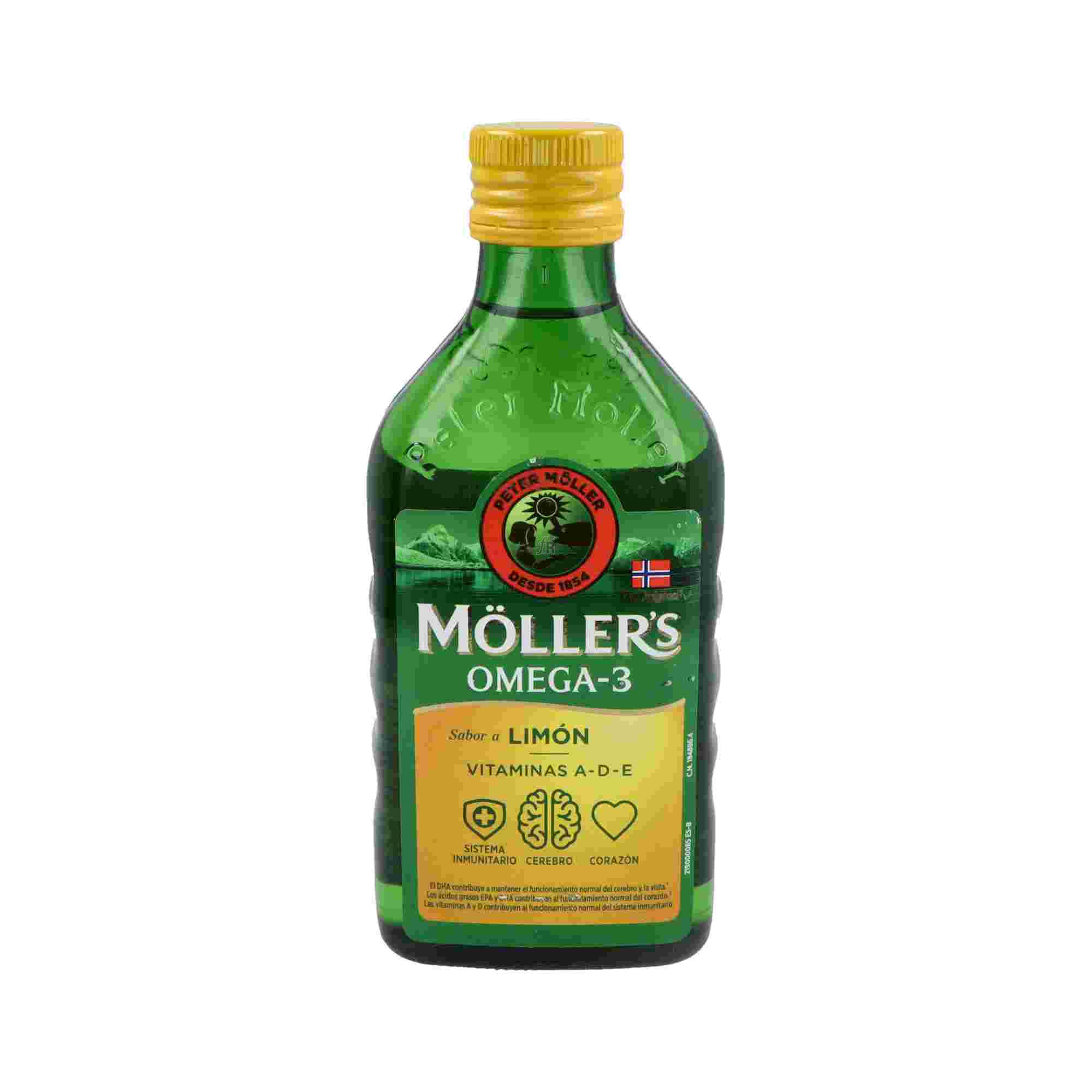 Moller'S Aceite Higado Bacalao Limon 250 Ml