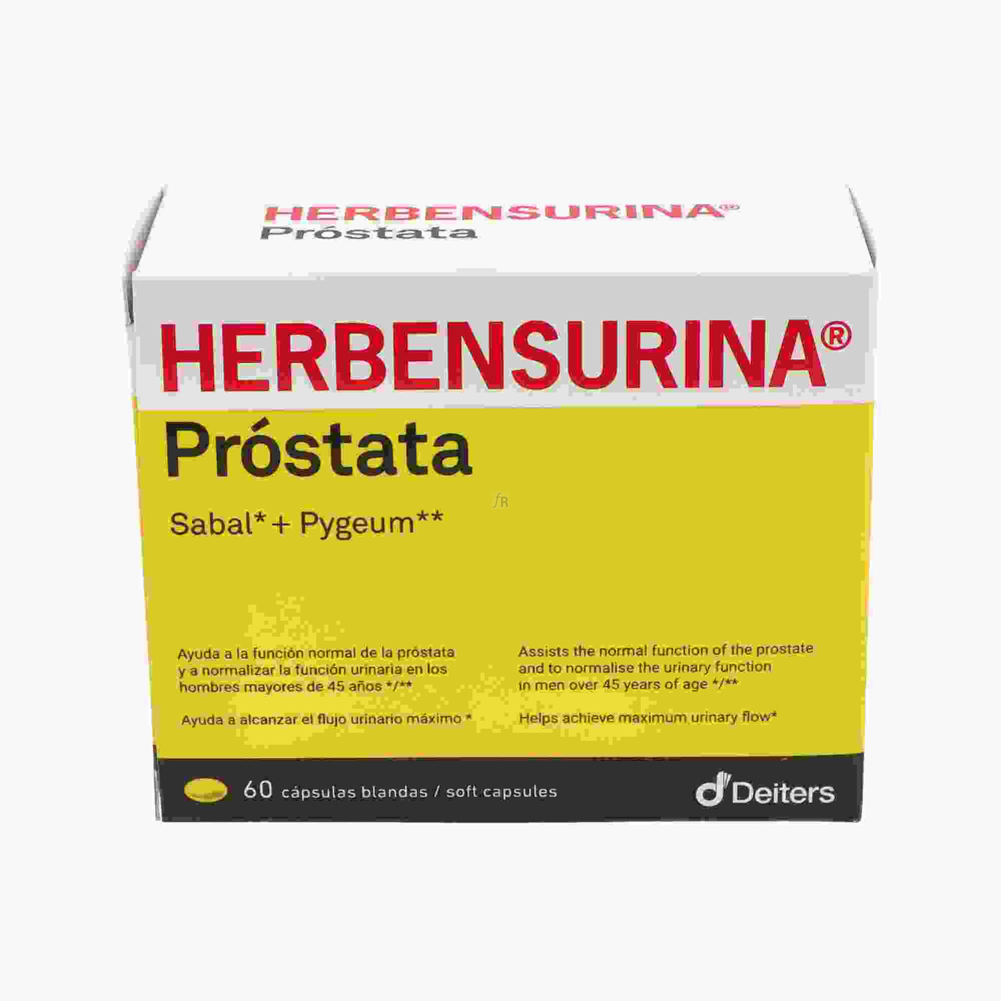 Herbensurina Prostata 60Cap. Deiters