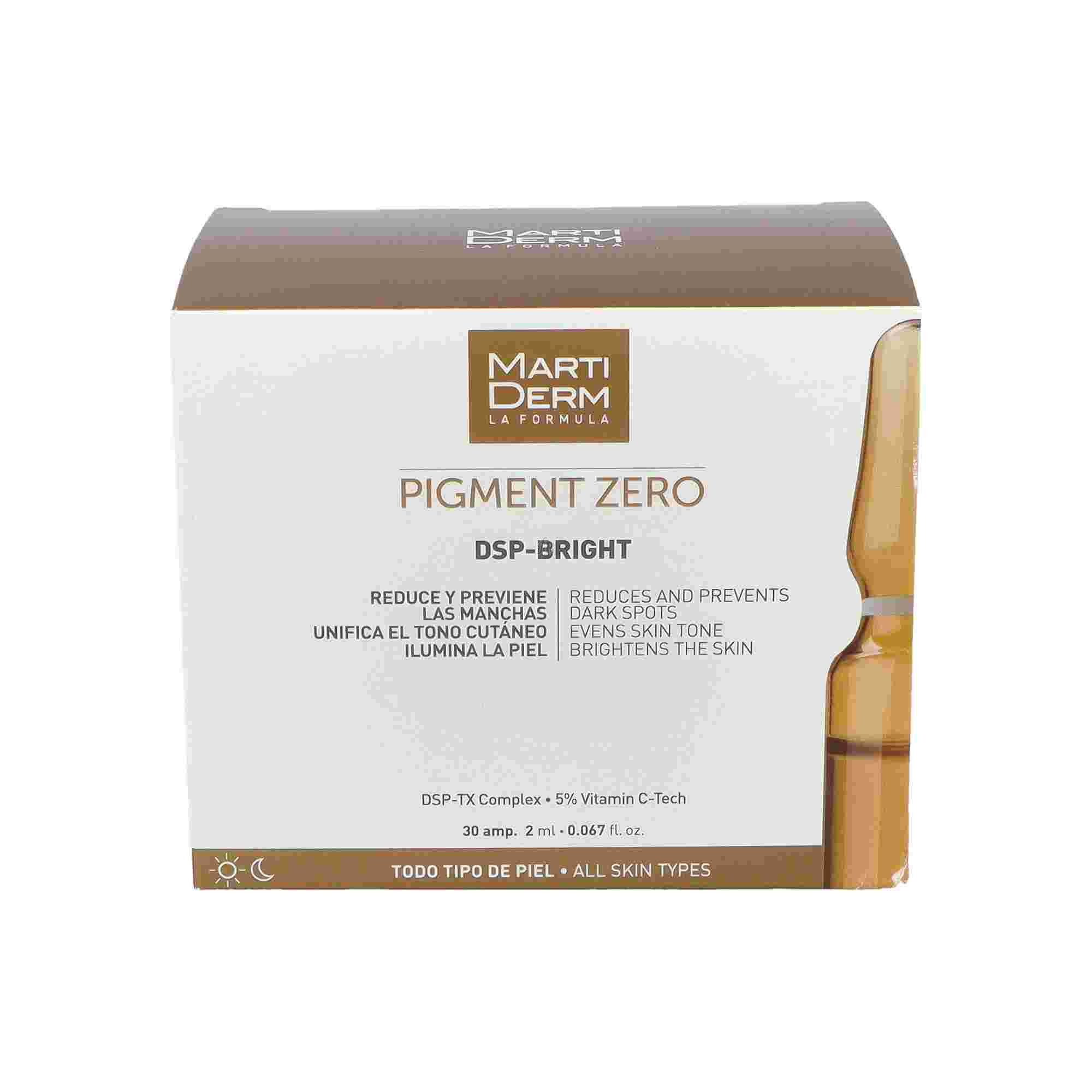 Martiderm Pigment Zero DSP-Bright 30 Ampollas