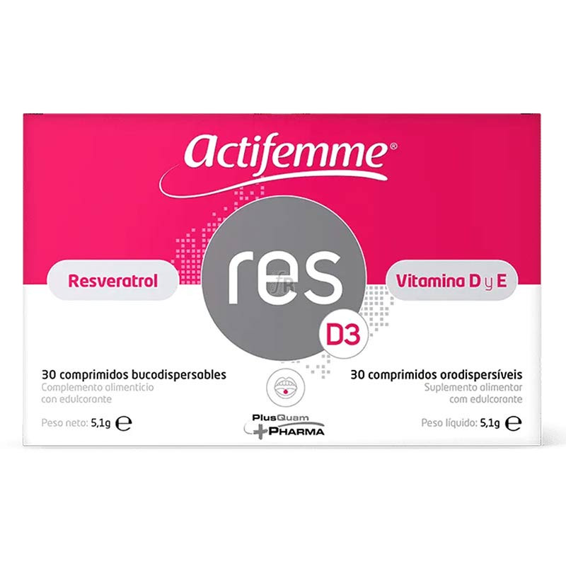 Actifemme Resd3 30 Comprimidos Bucodispersables