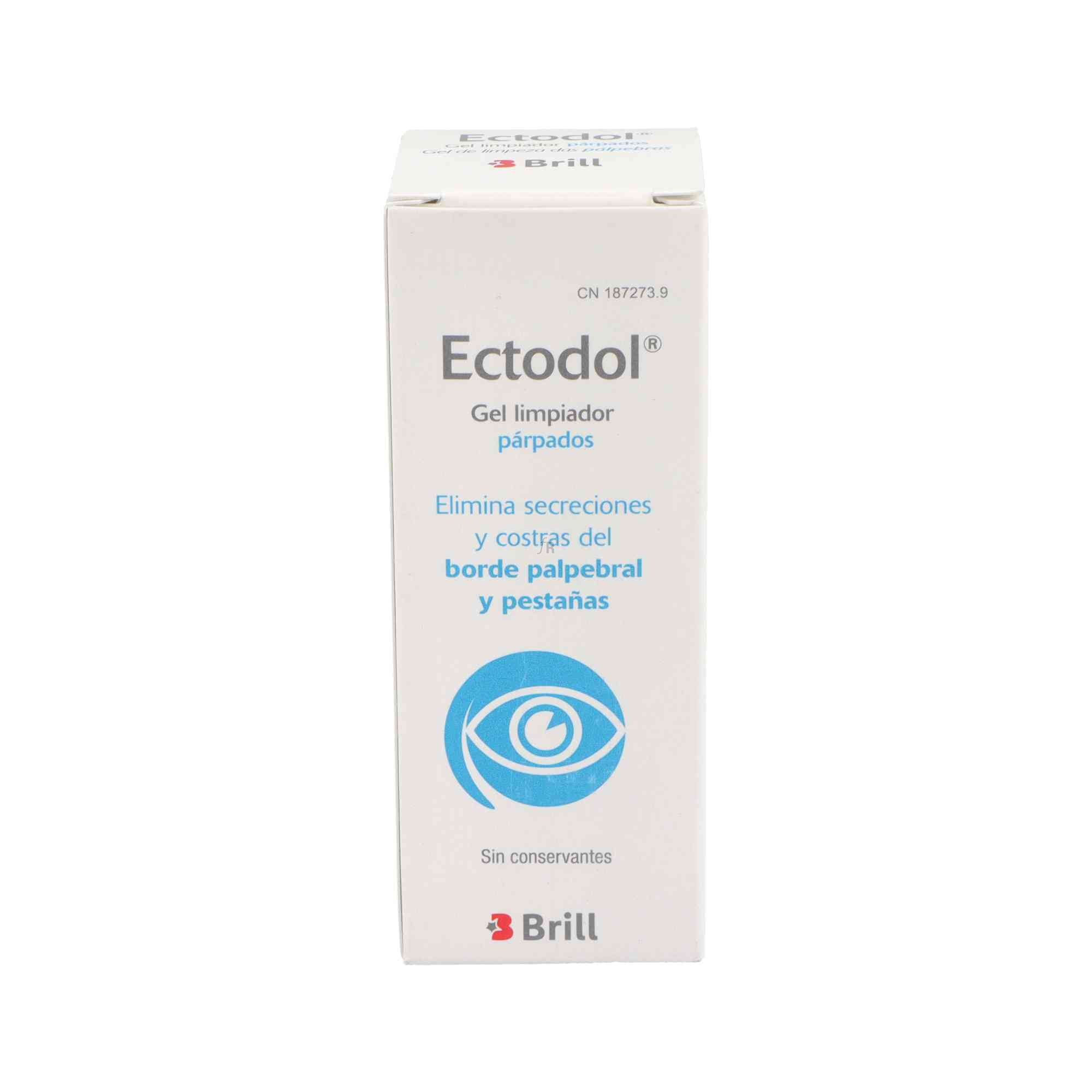 Ectodol Gel Limpiador Parpados 15 Ml