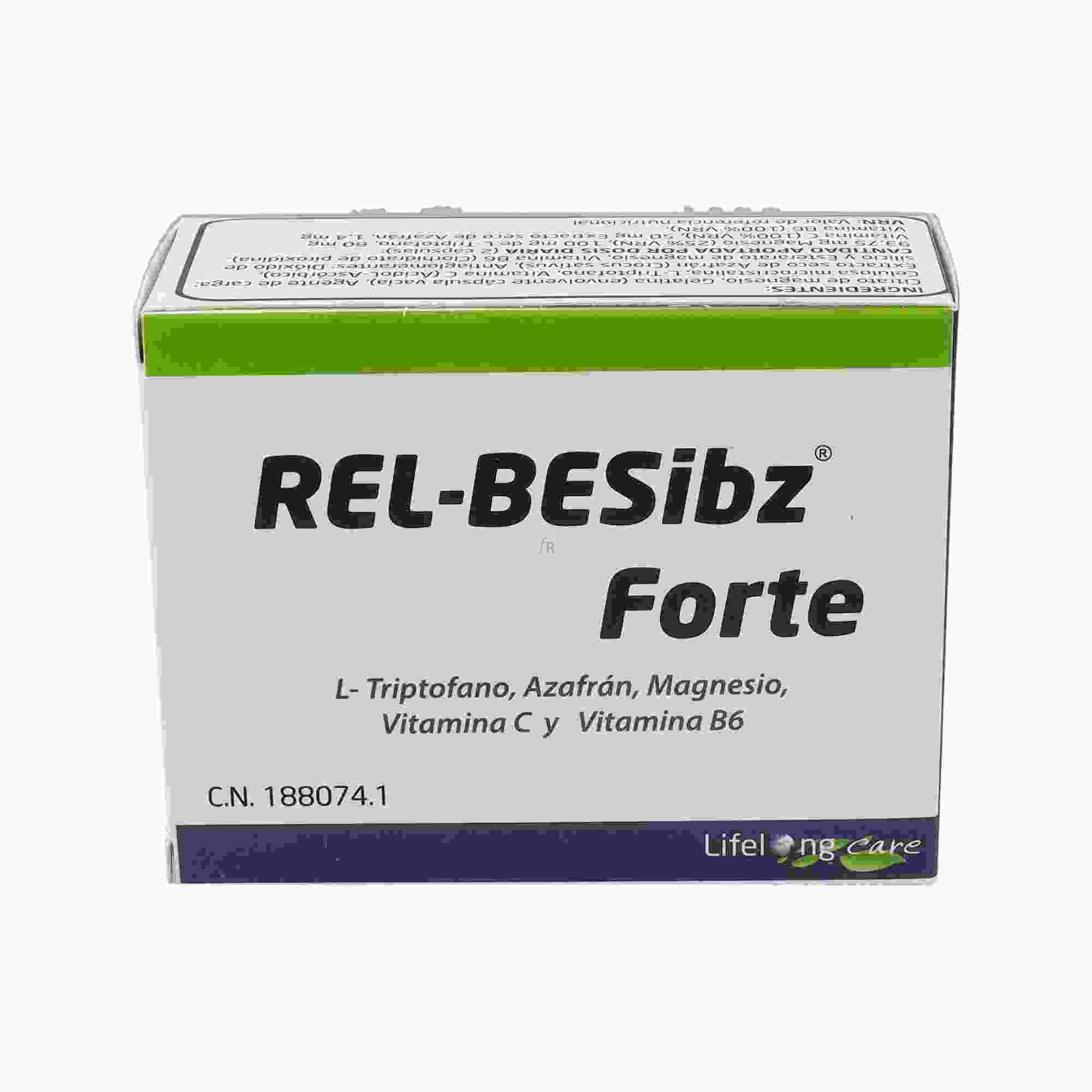 Rel-Besibz Forte 60 Capsulas Lifelong Care