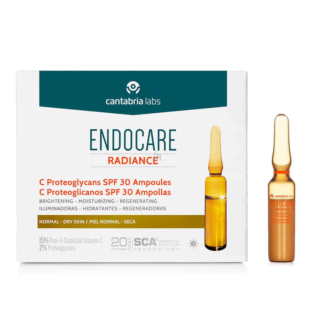 Endocare Radiance Proteog Spf30 Ampollas  30 X 2 Ml