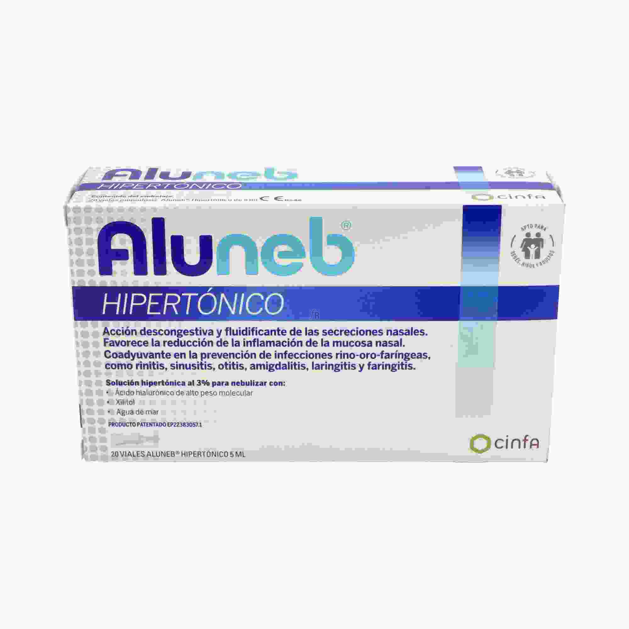 Aluneb Hiperotonico 20 Vial5Ml