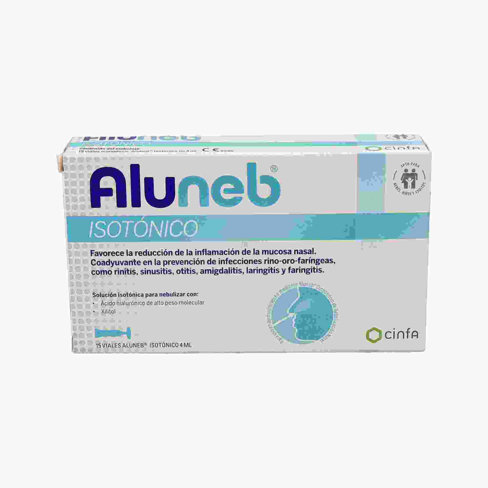 Aluneb Isotonico 15 Vial 4Ml