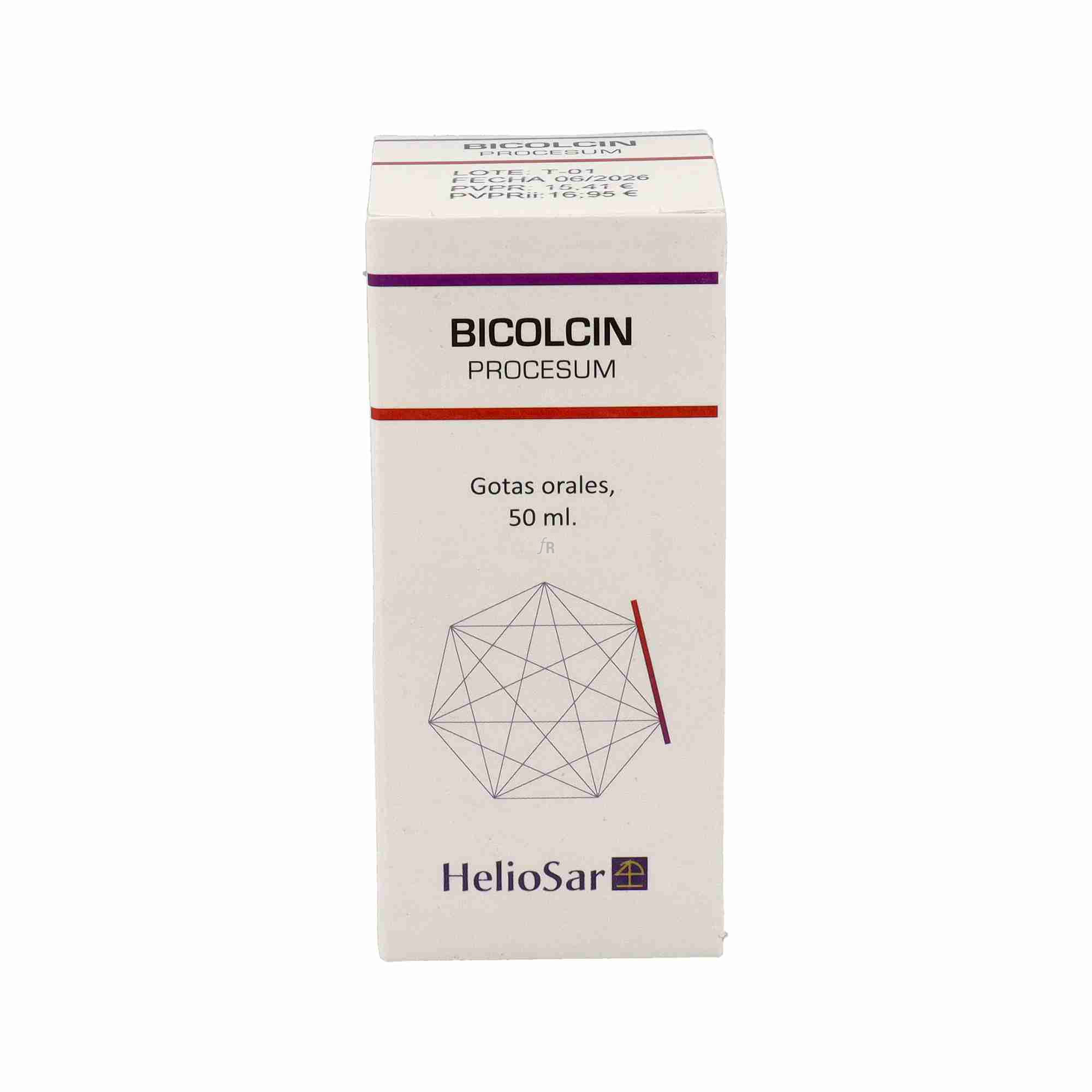 Heliosar Bicolcin Gotas 50 Ml.