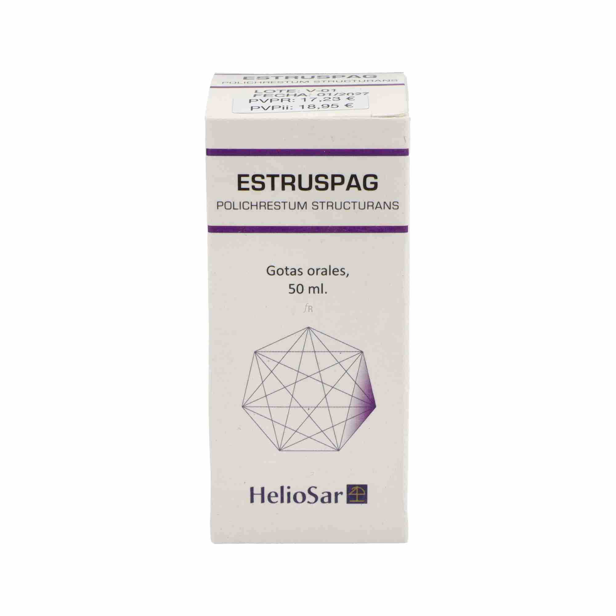 Heliosar Estruspag Polichrestum Structurans 50ml Gotas.