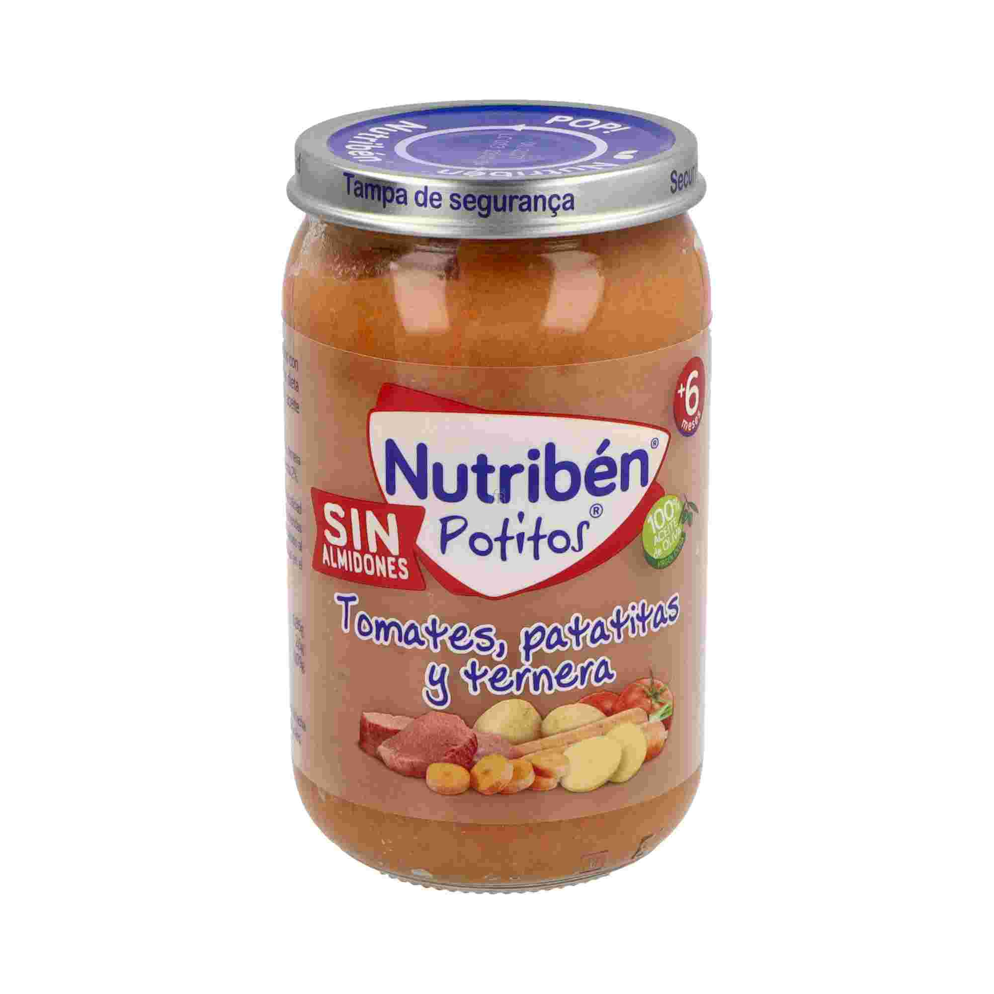 Nutriben Ternera Con Patatas Y Zanahorias 1 Potito 235 G