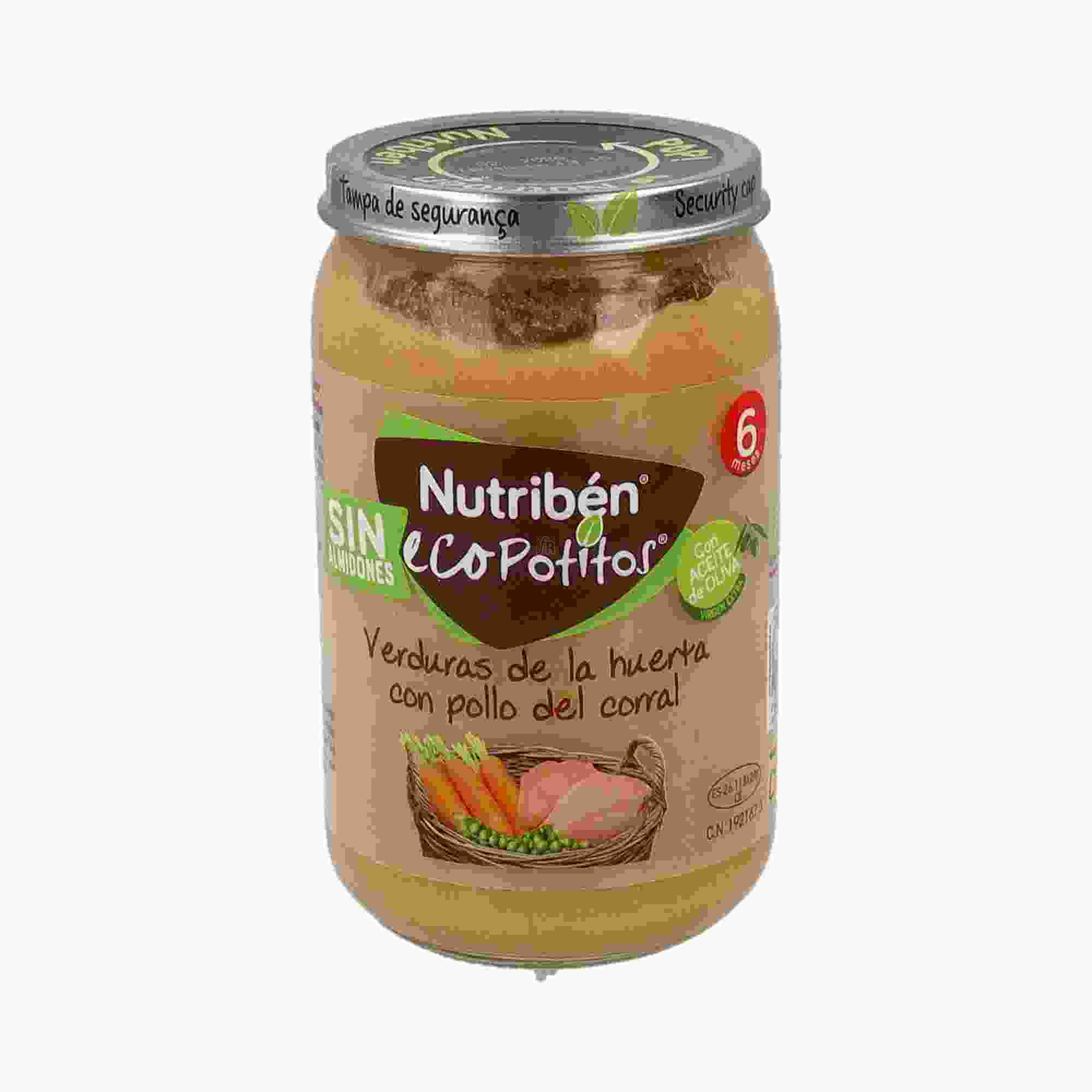Nutriben Ecopotitos Pollo De Corral Con Verduras 235 G
