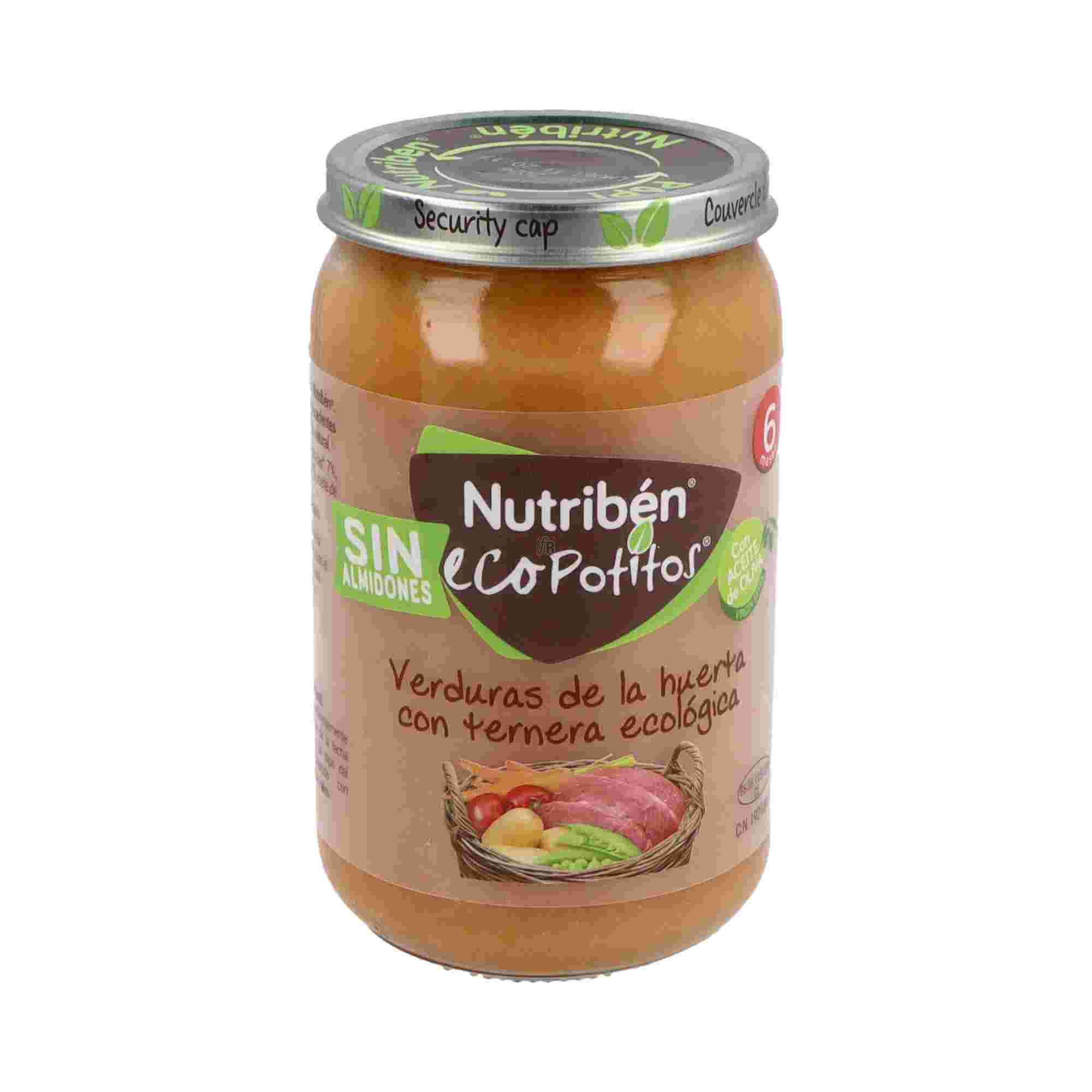Nutriben Ecopotitos Verduras De La Huerta Con Te 235 G