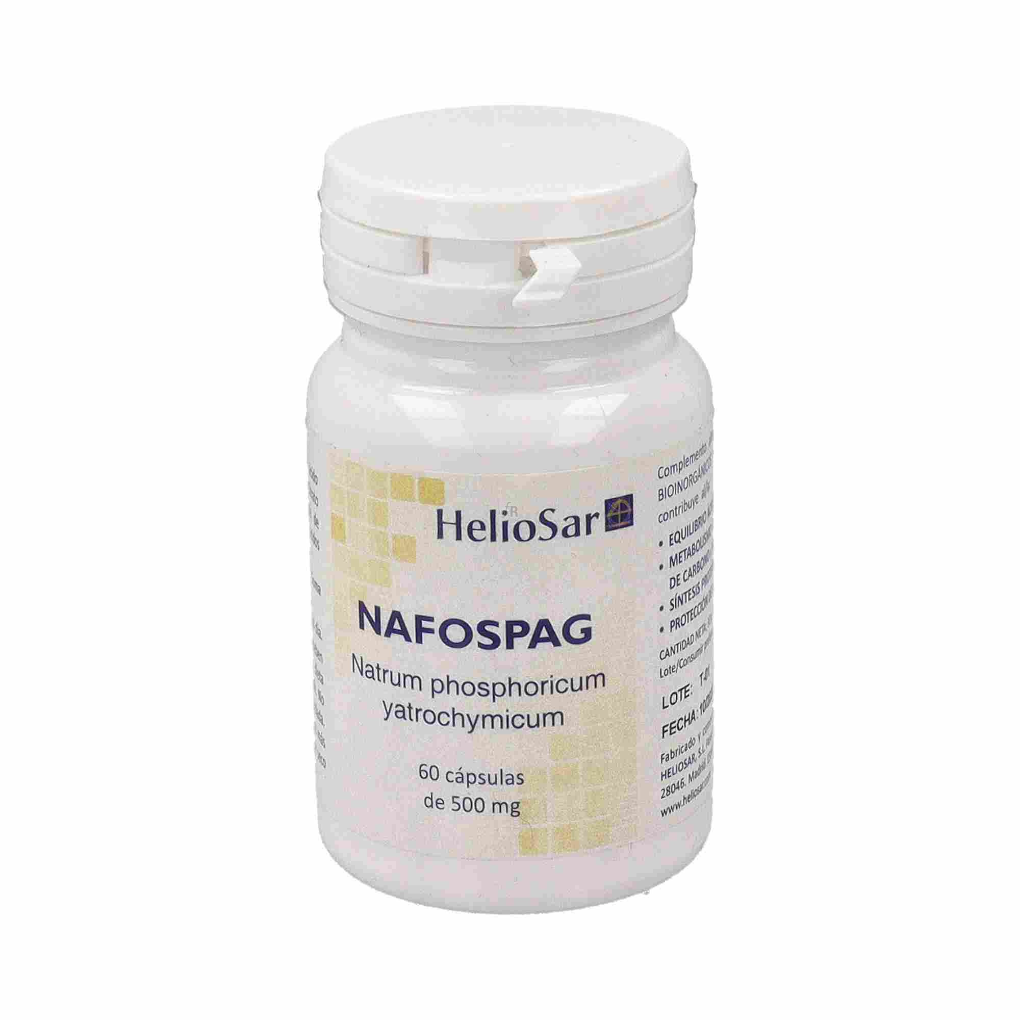 Heliosar Nafospag 60 cápsulas
