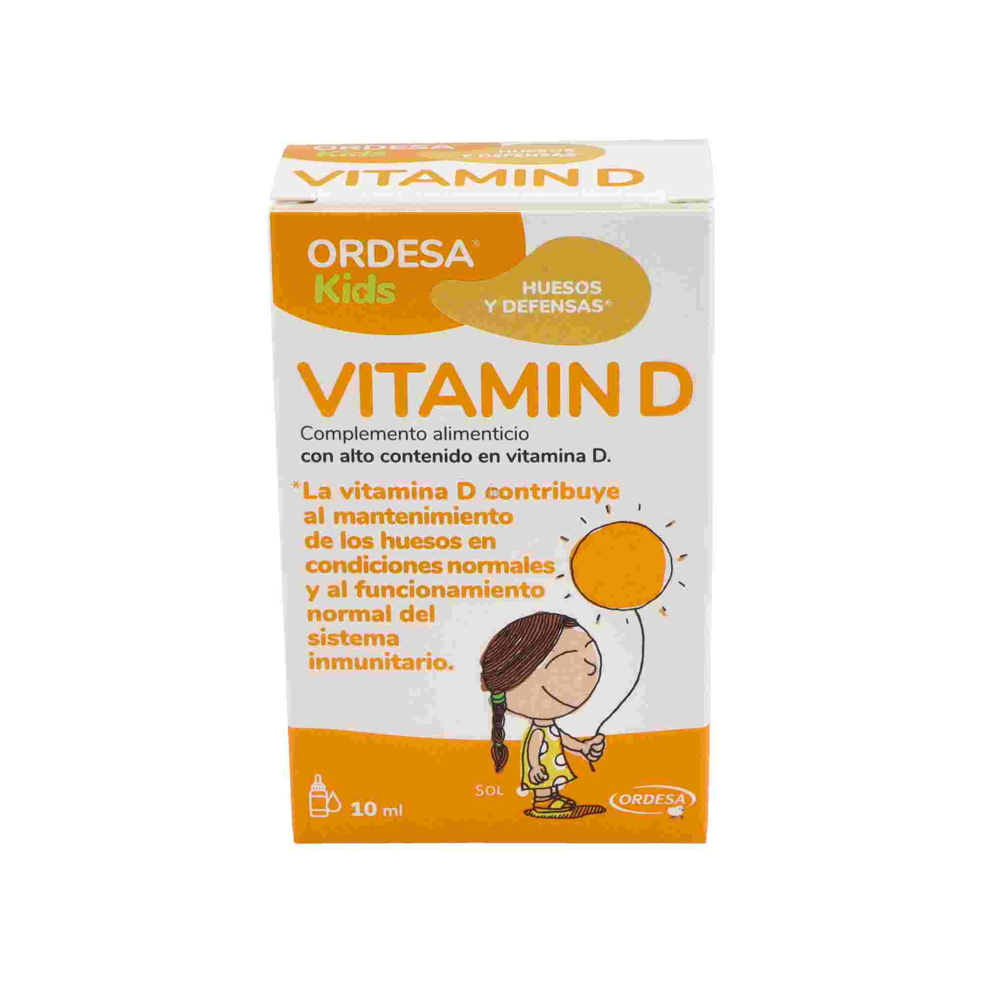Vitamin D 1 Envase 10 Ml Ordesa