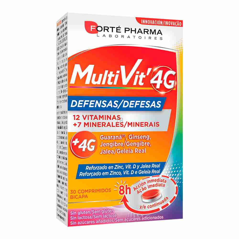 Multivit 4G Defensas 30 Com