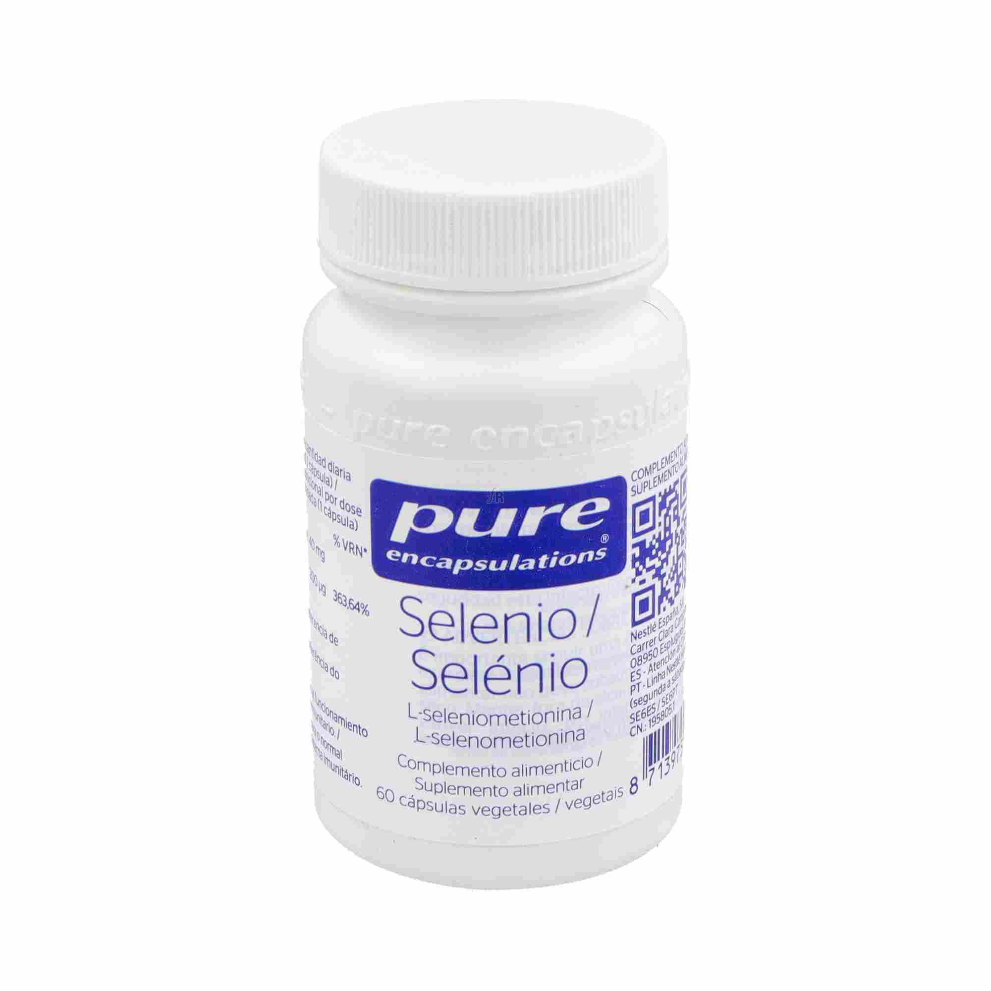 Pure Selenio 60 Capsulas