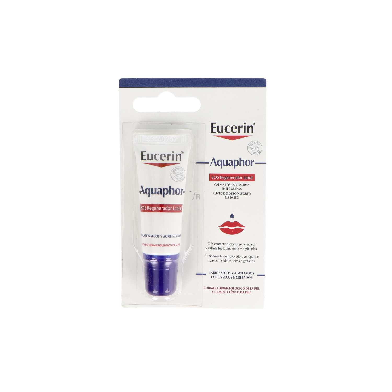 Eucerin Aquaphor Sos Regenerador Labial 10 Ml