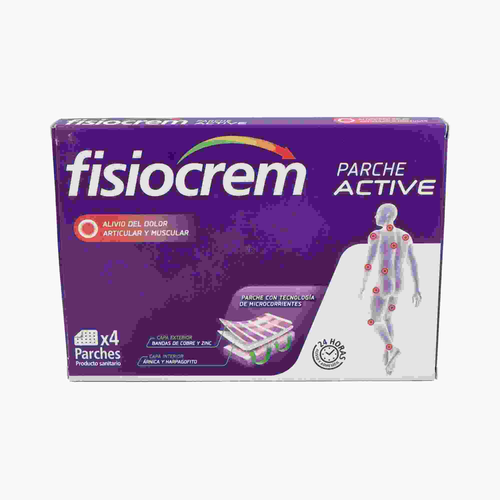 Fisiocrem Parche Active 4 Un