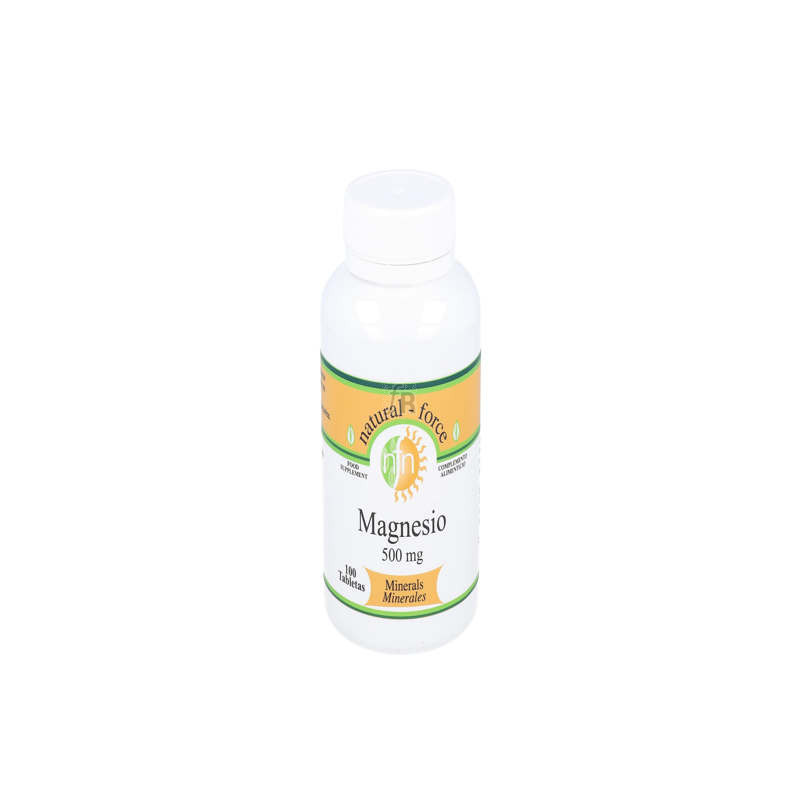 Magnesium 500 Mg 100 Tabletas Natural-Force  Dis