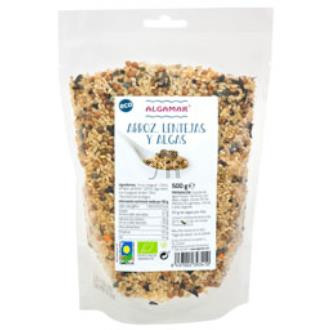Algamar Arroz Lentejas Y Algas 500 G